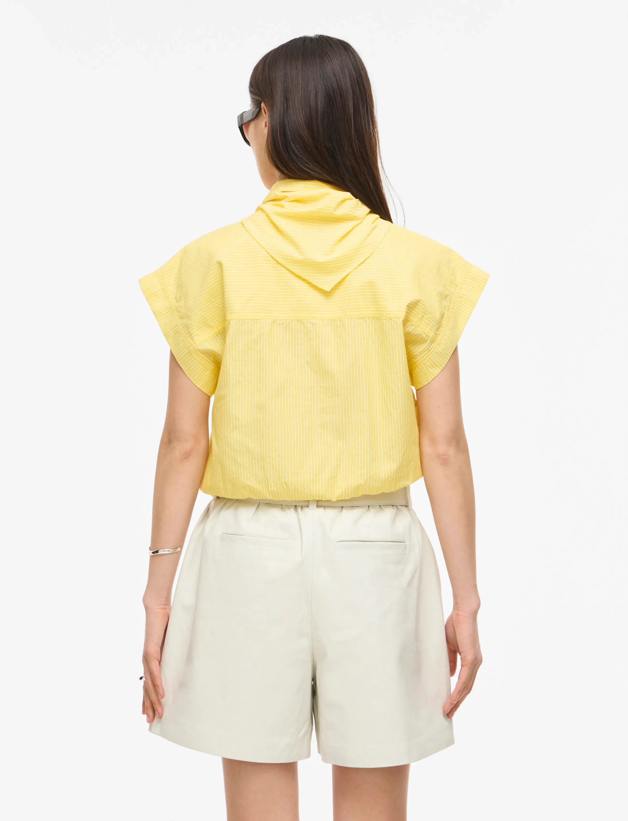 ROUGE EDIT - ROULINNE S/L STRIPE SHIRT/PF - kurzärmlige hemden - freesia - 3
