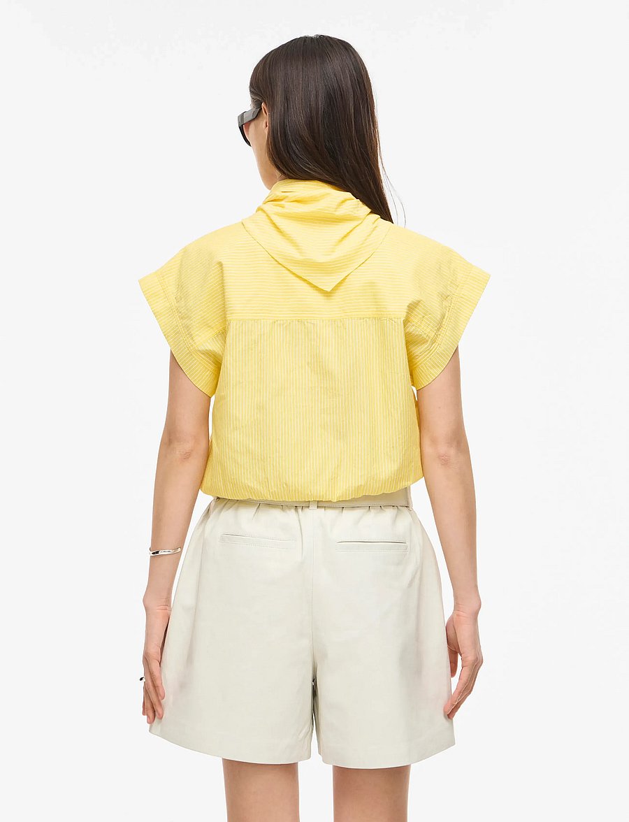 ROUGE EDIT - ROULINNE S/L STRIPE SHIRT/PF - kurzärmlige hemden - freesia - 3