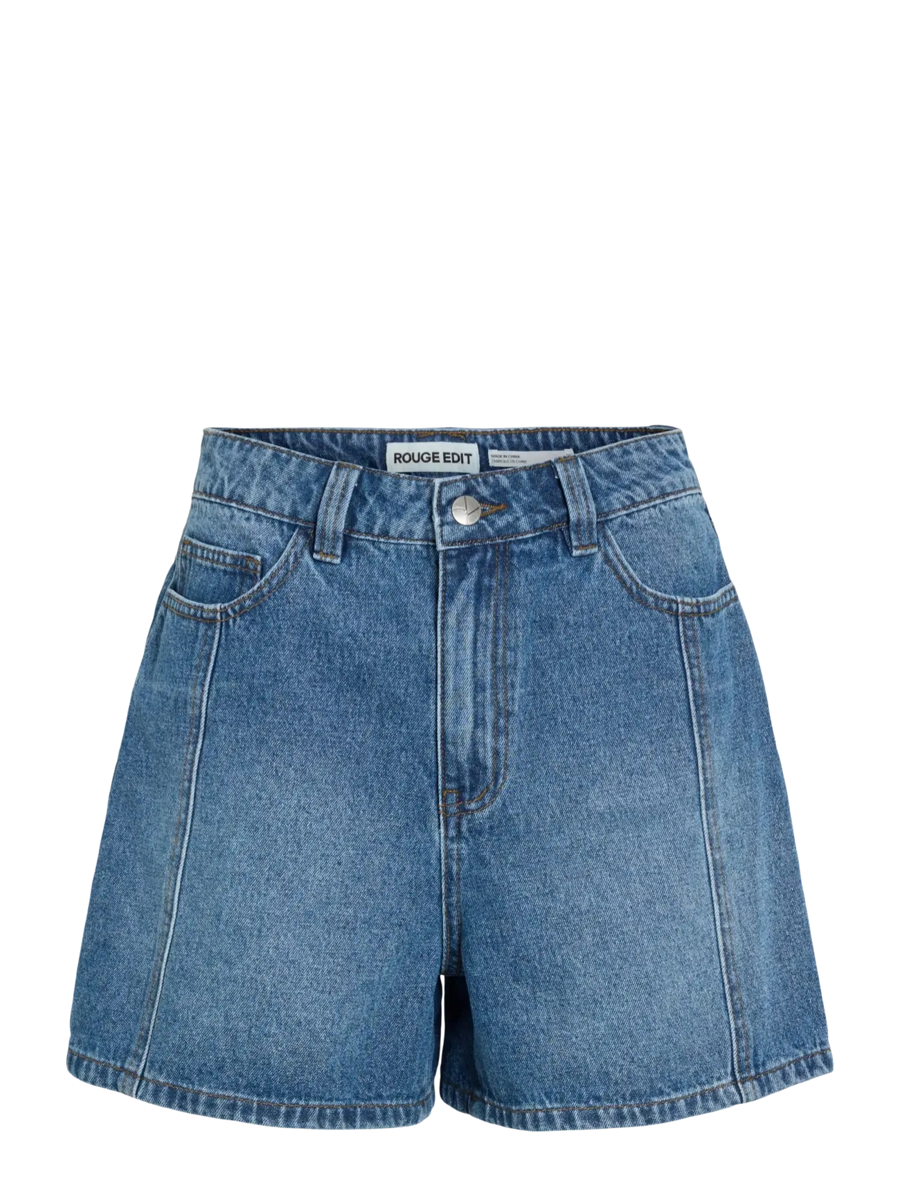 ROUGE EDIT ROURAMONAS HW SHORTS - ROUGE EDIT - DARK MEDIUM BLUE DENIM / blue