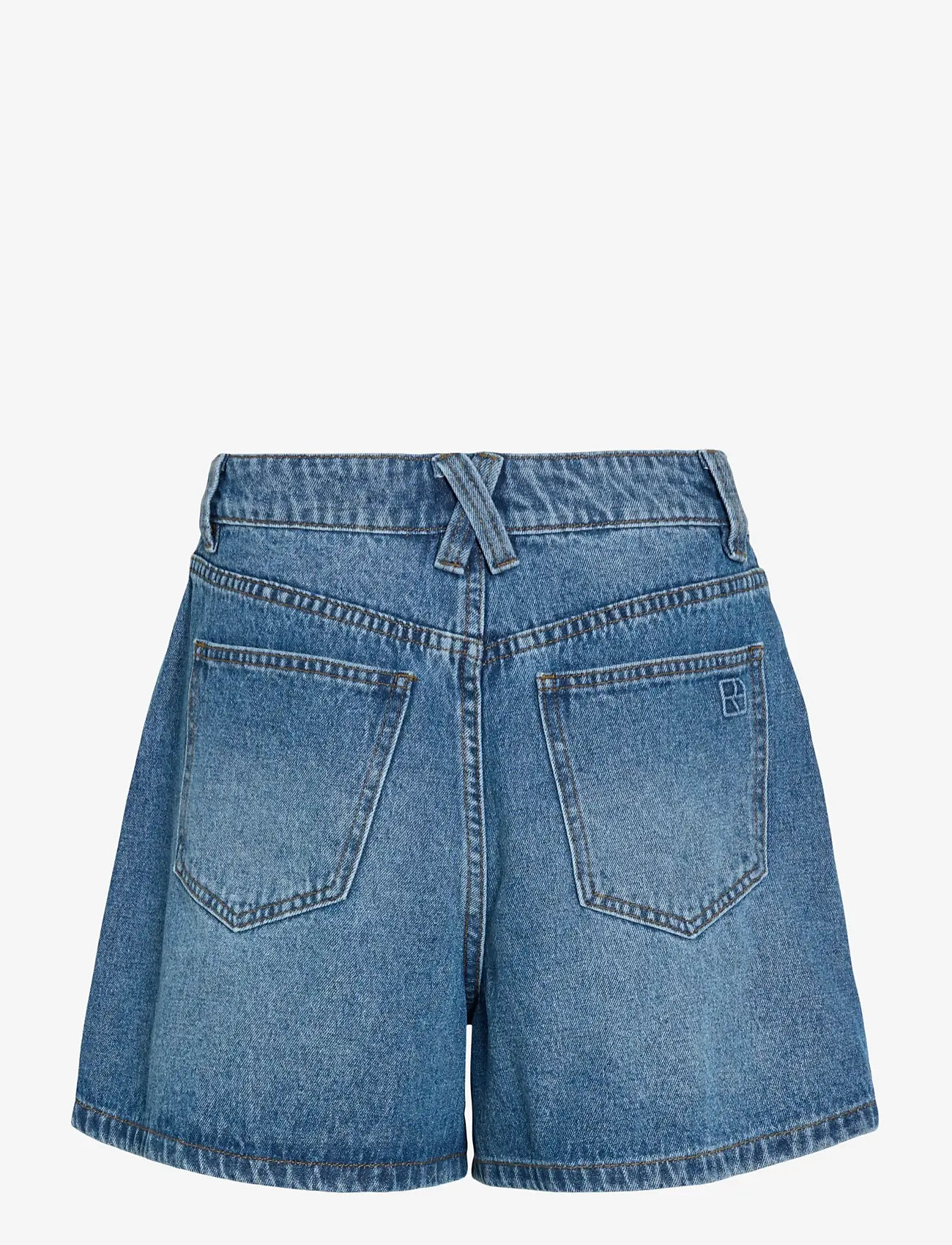 ROUGE EDIT - ROURAMONAS HW SHORTS - jorts - dark medium blue denim - 2