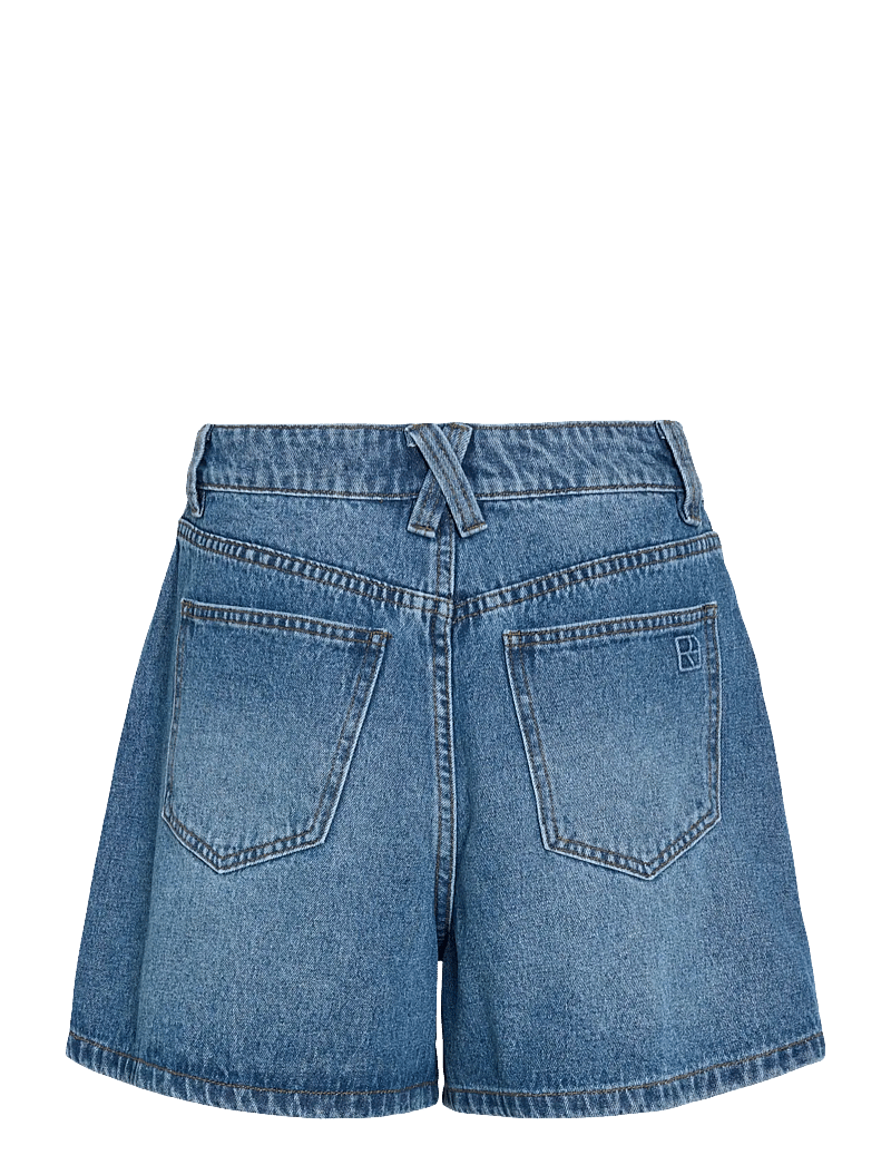 ROUGE EDIT - ROURAMONAS HW SHORTS - jorts - dark medium blue denim - 2