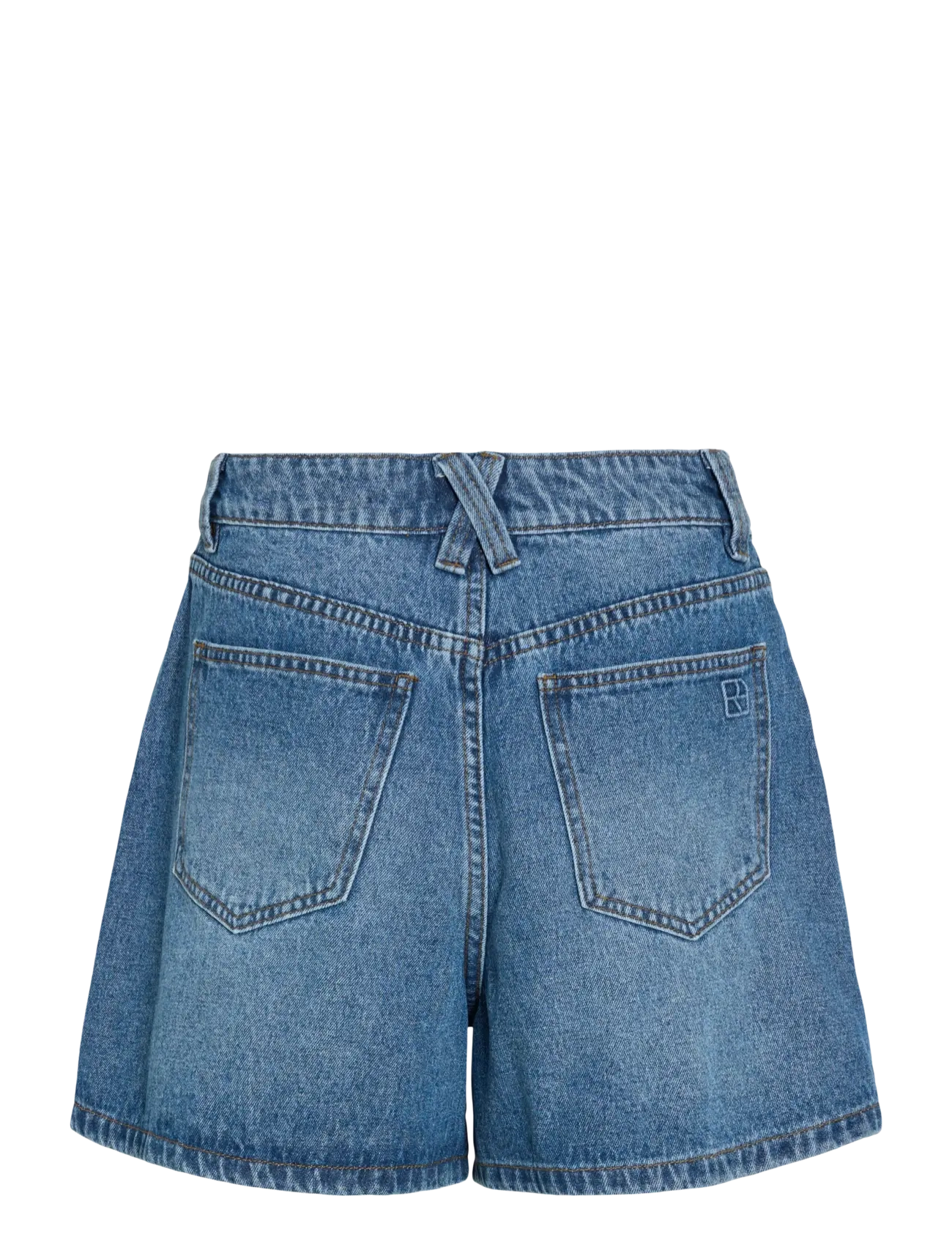 ROUGE EDIT - ROURAMONAS HW SHORTS - kobiety - dark medium blue denim - 2