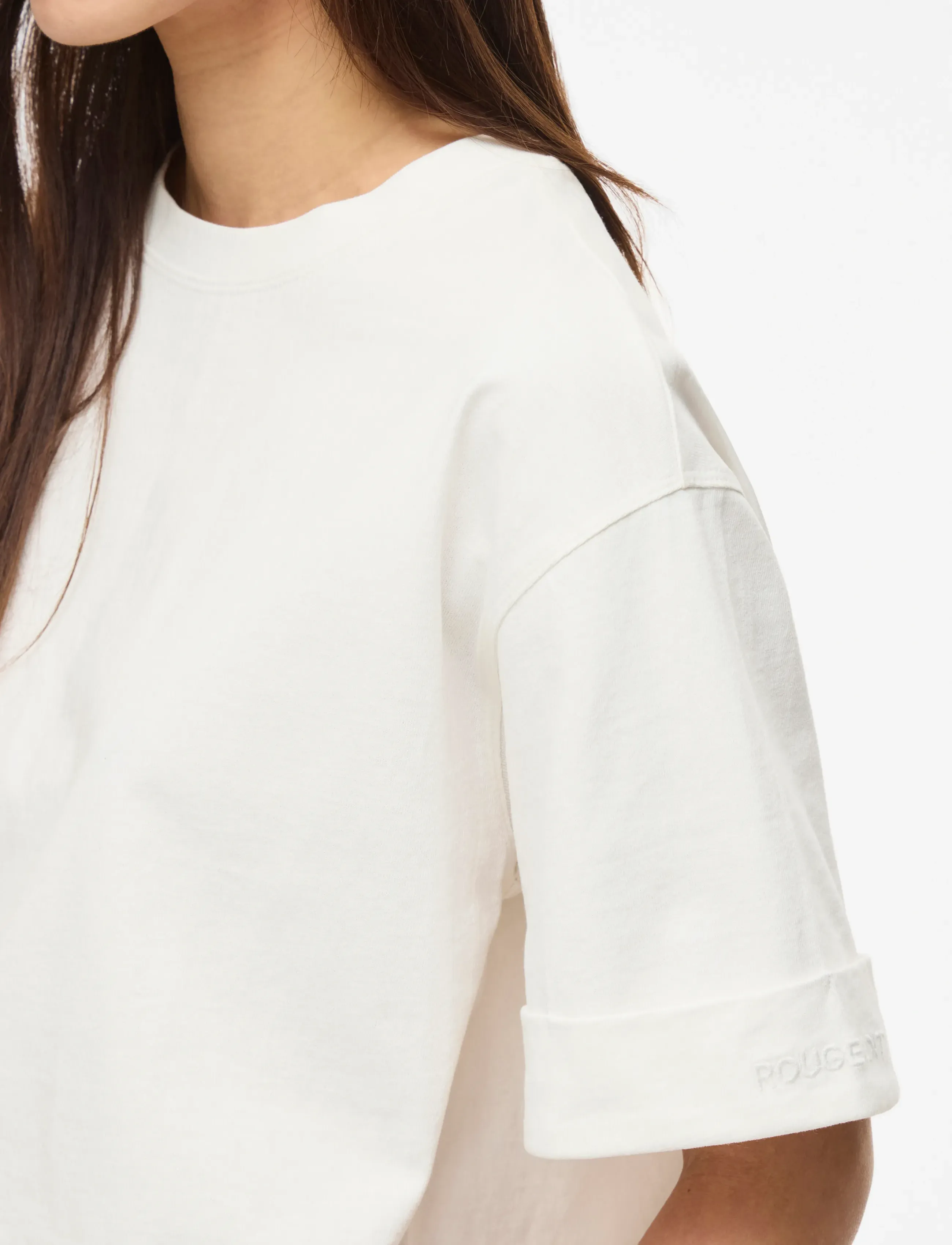 Rounaomi Mae 2/4 O-Neck Oversized Tee