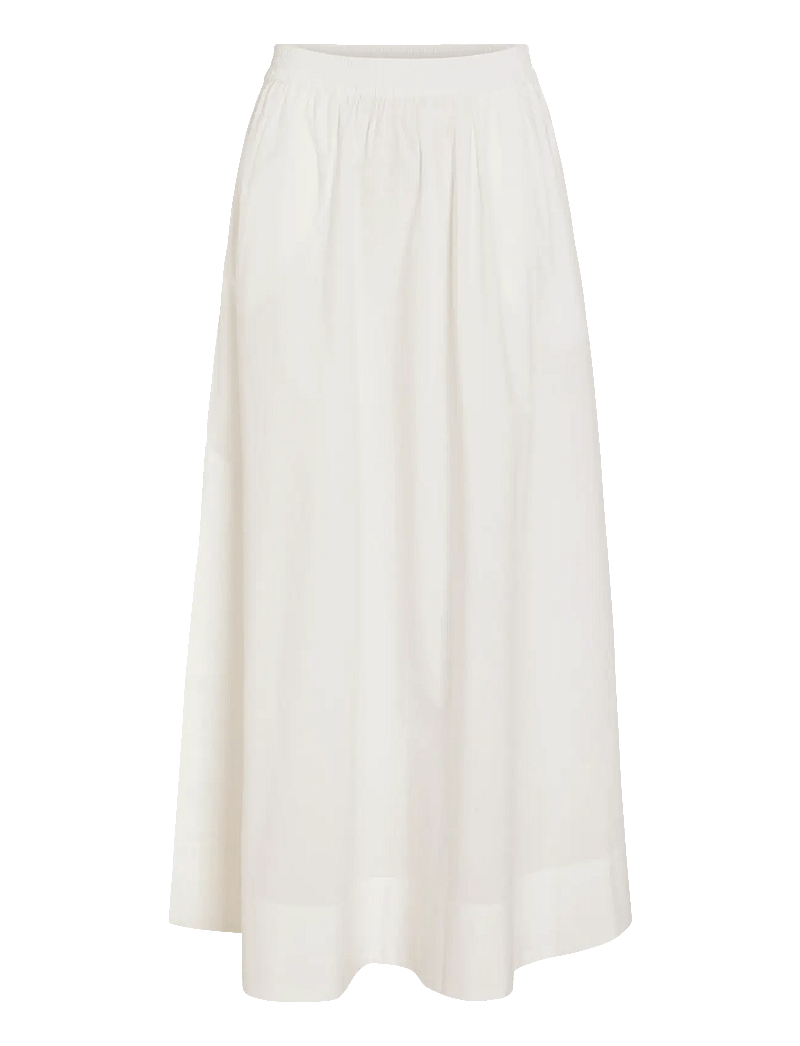 ROUGE EDIT - ROULINNE HW ANKLE SKIRT - maxi röcke - cloud dancer - 1