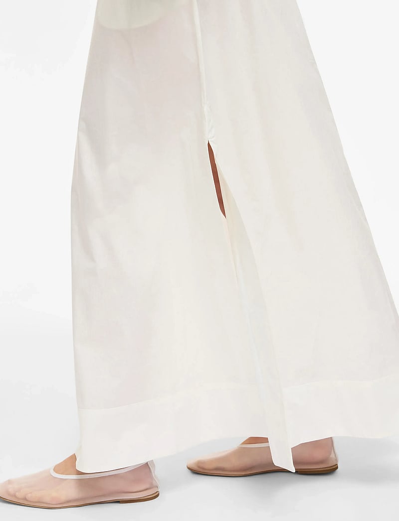 ROUGE EDIT - ROULINNE HW ANKLE SKIRT - maxi röcke - cloud dancer - 5