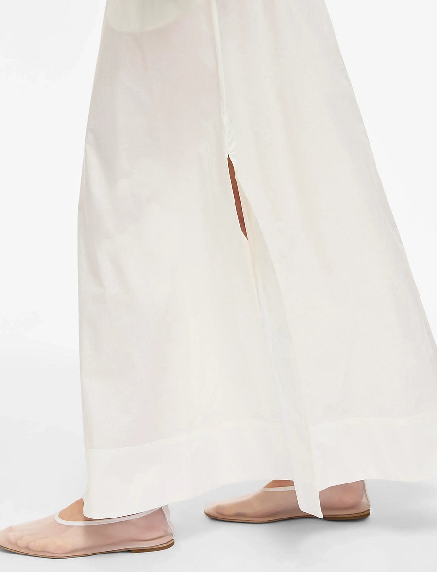 ROUGE EDIT - ROULINNE HW ANKLE SKIRT - maksiseelikud - cloud dancer - 5