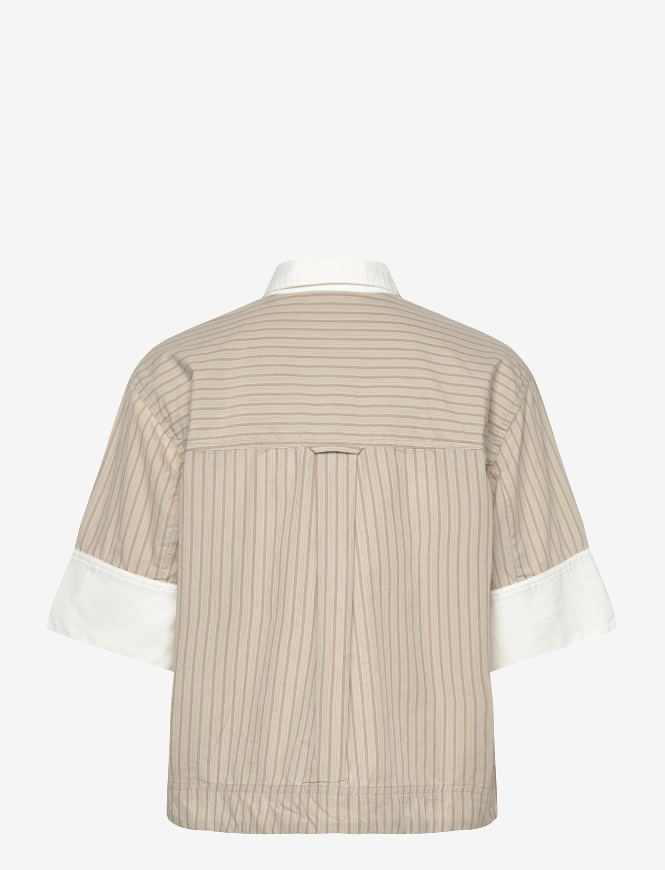 ROUGE EDIT - ROUSOLINE 2/4 SHIRT - kortærmede skjorter - birch - 2