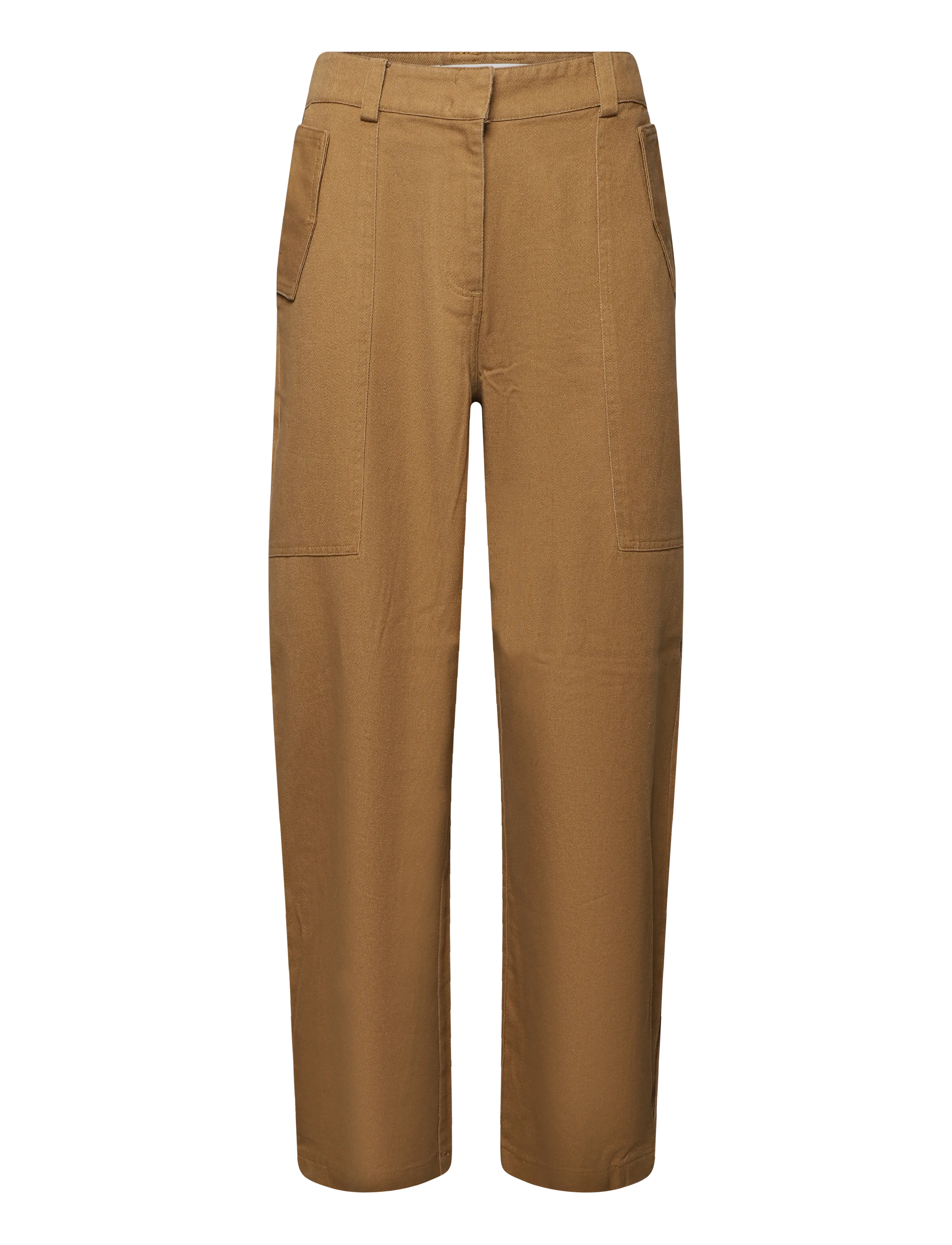 ROUGE EDIT ROUELIA HW F/L BARREL TROUSER - ROUGE EDIT - DULL GOLD / gold