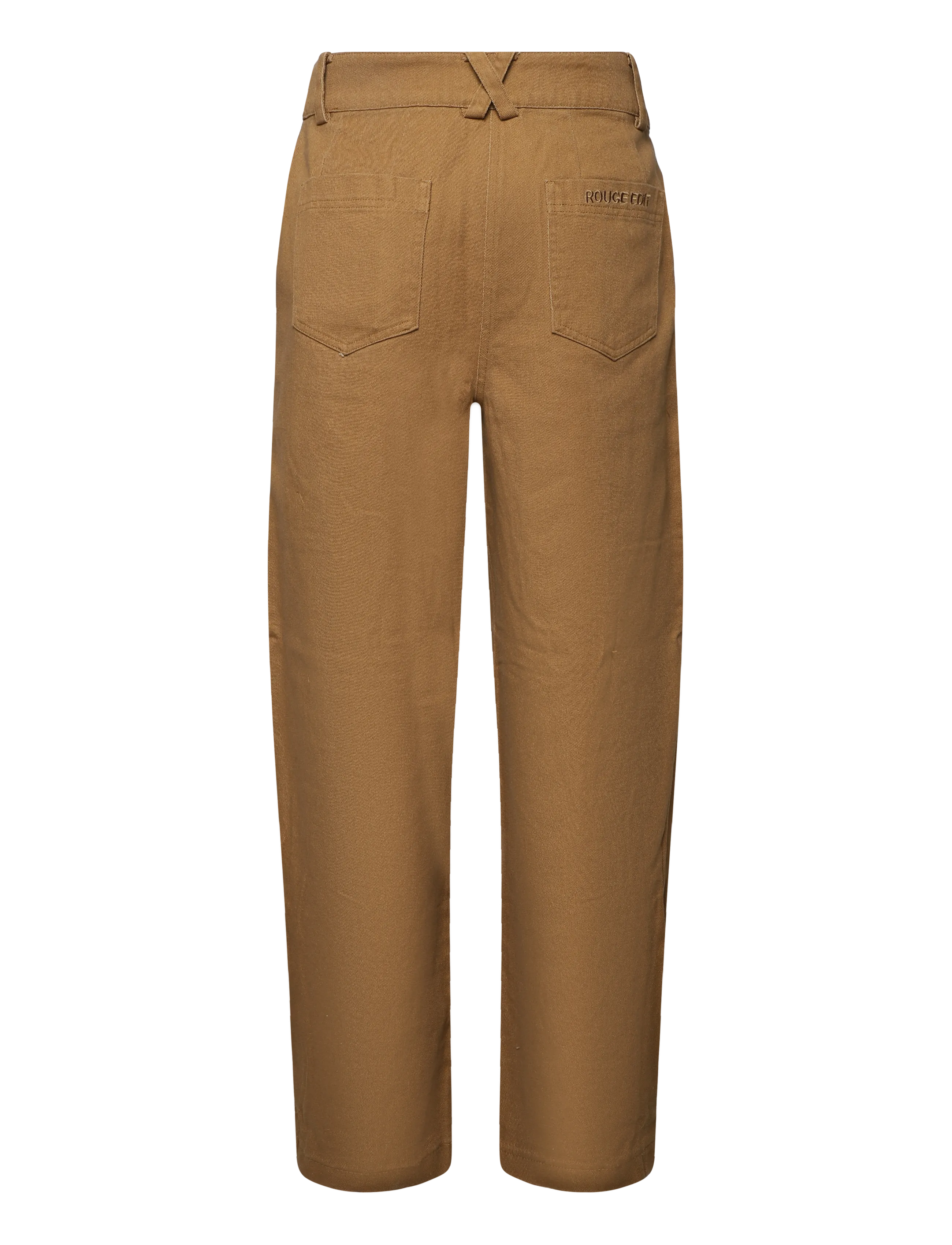ROUGE EDIT - ROUELIA HW F/L BARREL TROUSER - dull gold - 1