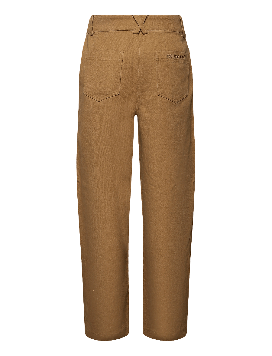 ROUGE EDIT - ROUELIA HW F/L BARREL TROUSER - dull gold - 1