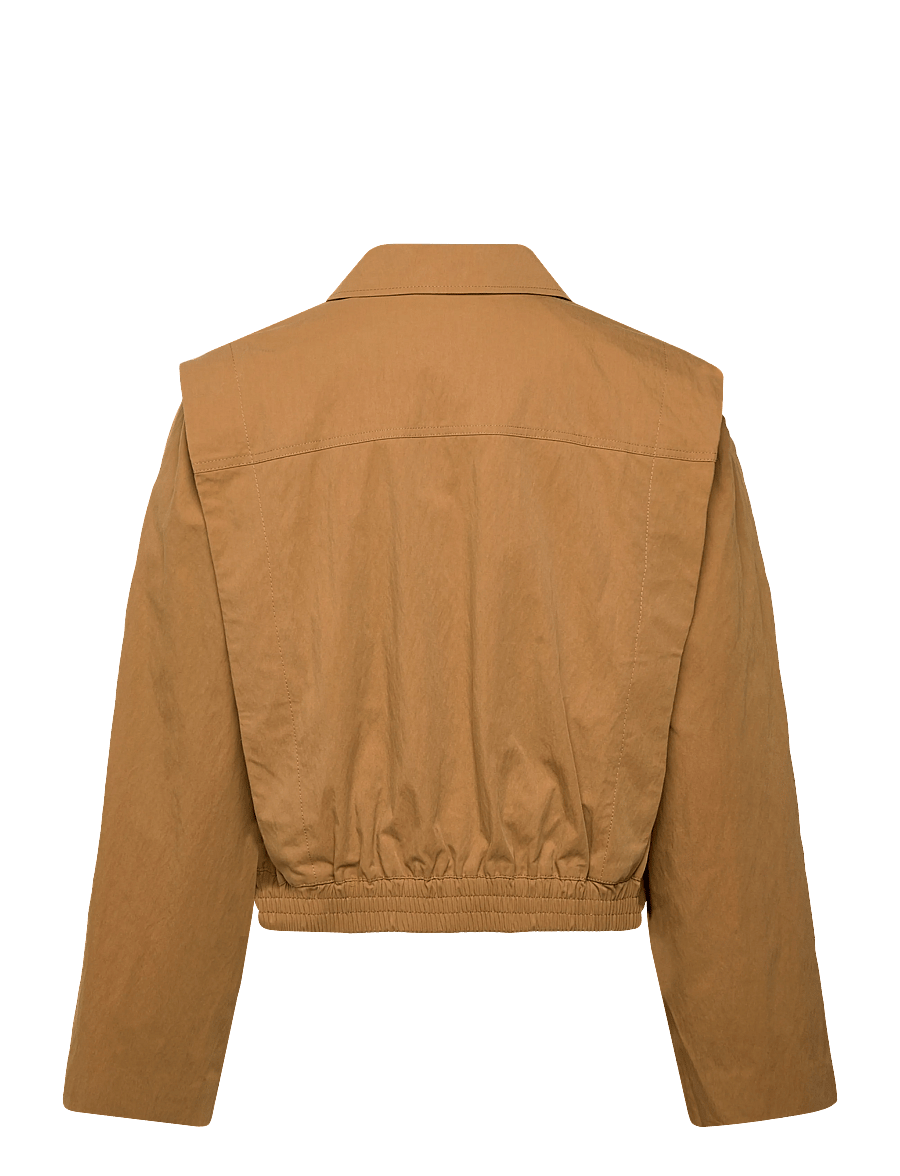 ROUGE EDIT - ROUNOLA L/S SHORT JACKET/PF - dull gold - 1