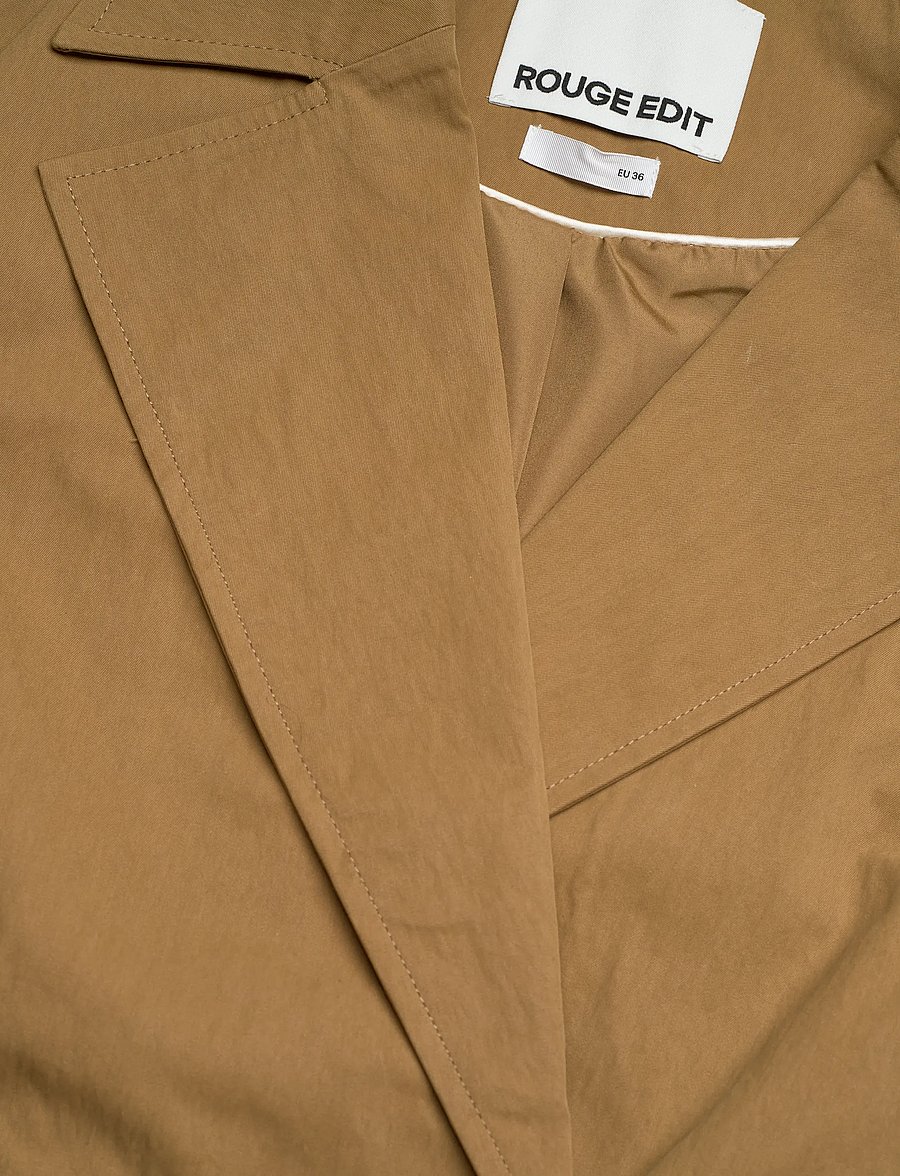 ROUGE EDIT - ROUNOLA L/S SHORT JACKET/PF - dull gold - 2