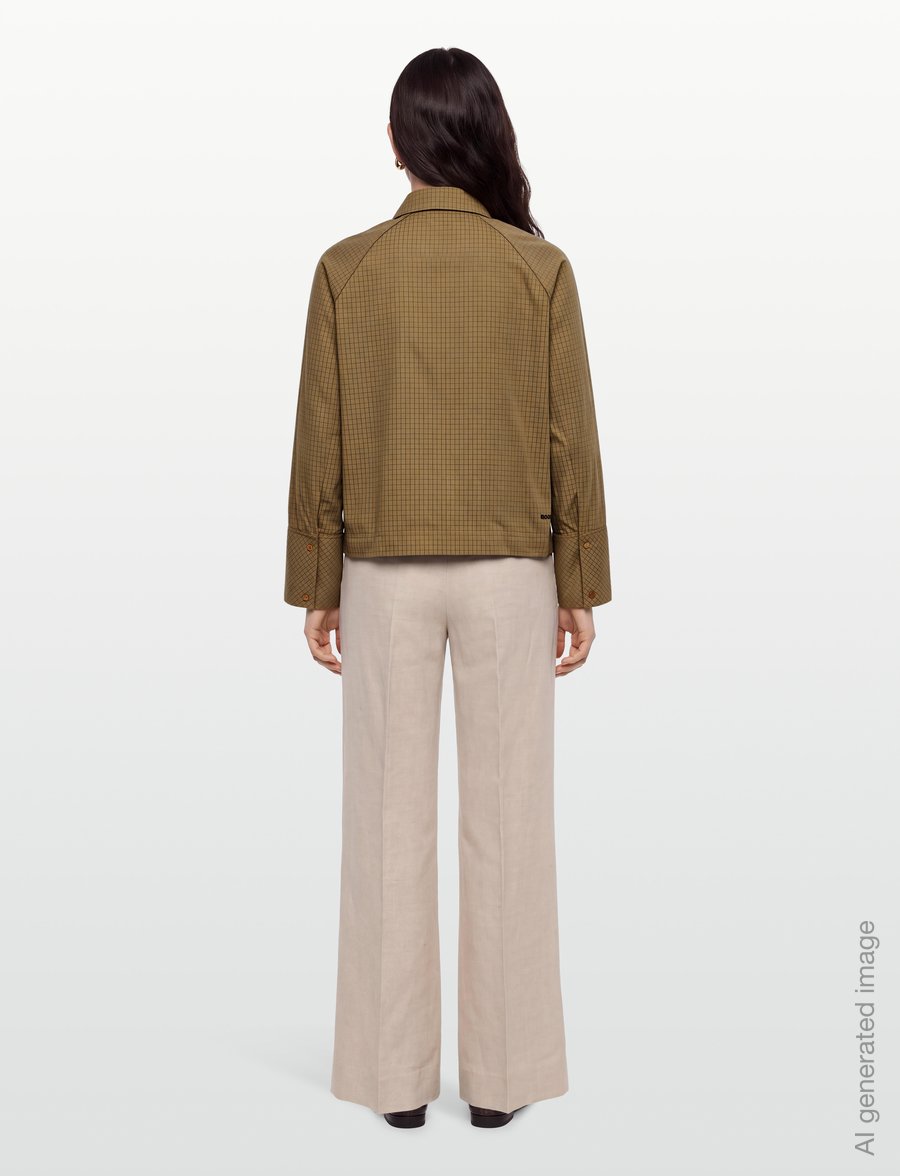 ROUGE EDIT - ROUJULIA L/S SHIRT/1 - pikkade varrukatega särgid - dull gold - 4