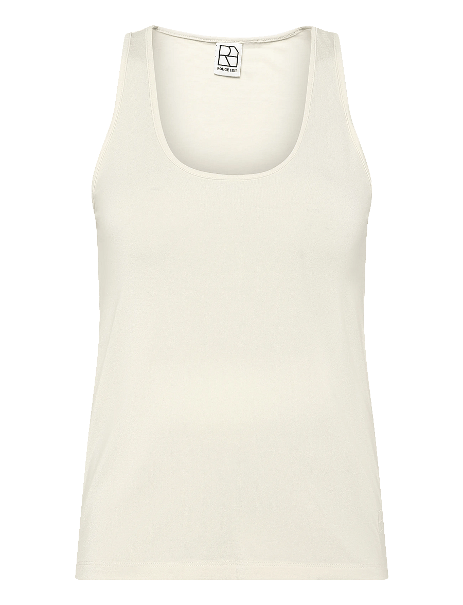 ROUGE EDIT - ROUESME MAE TANK TOP - linnen - birch - 1