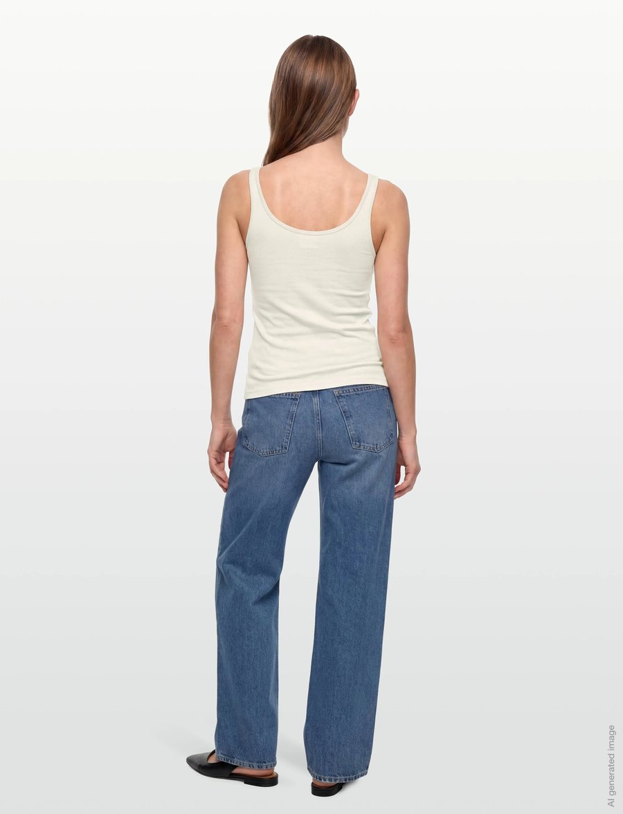 ROUGE EDIT - ROUESME MAE TANK TOP - linnen - birch - 4