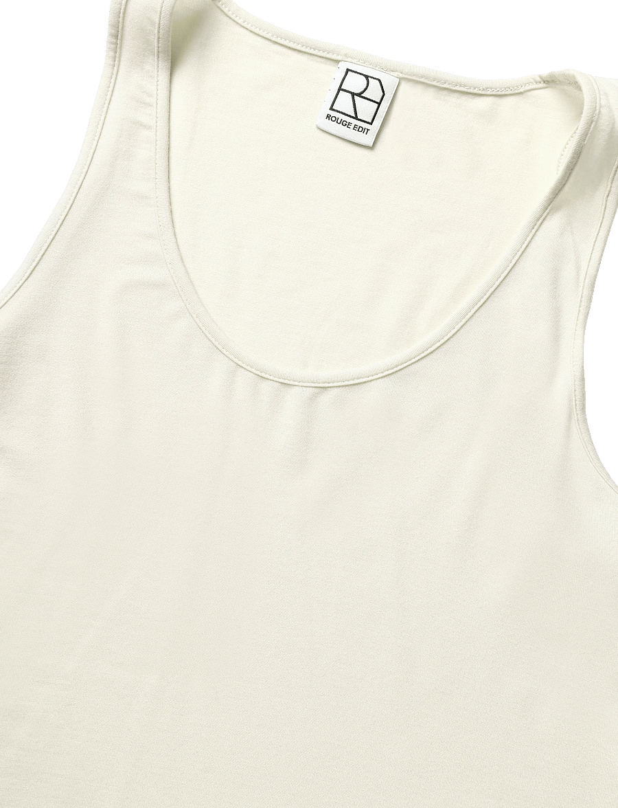 ROUGE EDIT - ROUESME MAE TANK TOP - linnen - birch - 5