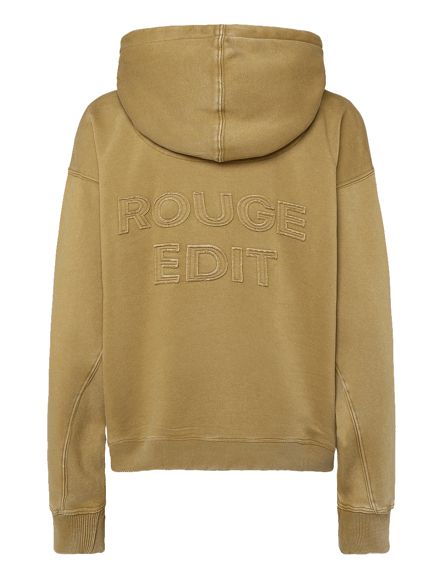 ROUGE EDIT - ROUYORK L/S HOODIE SWEAT/PF - kapuzenpullover - dull gold - 1