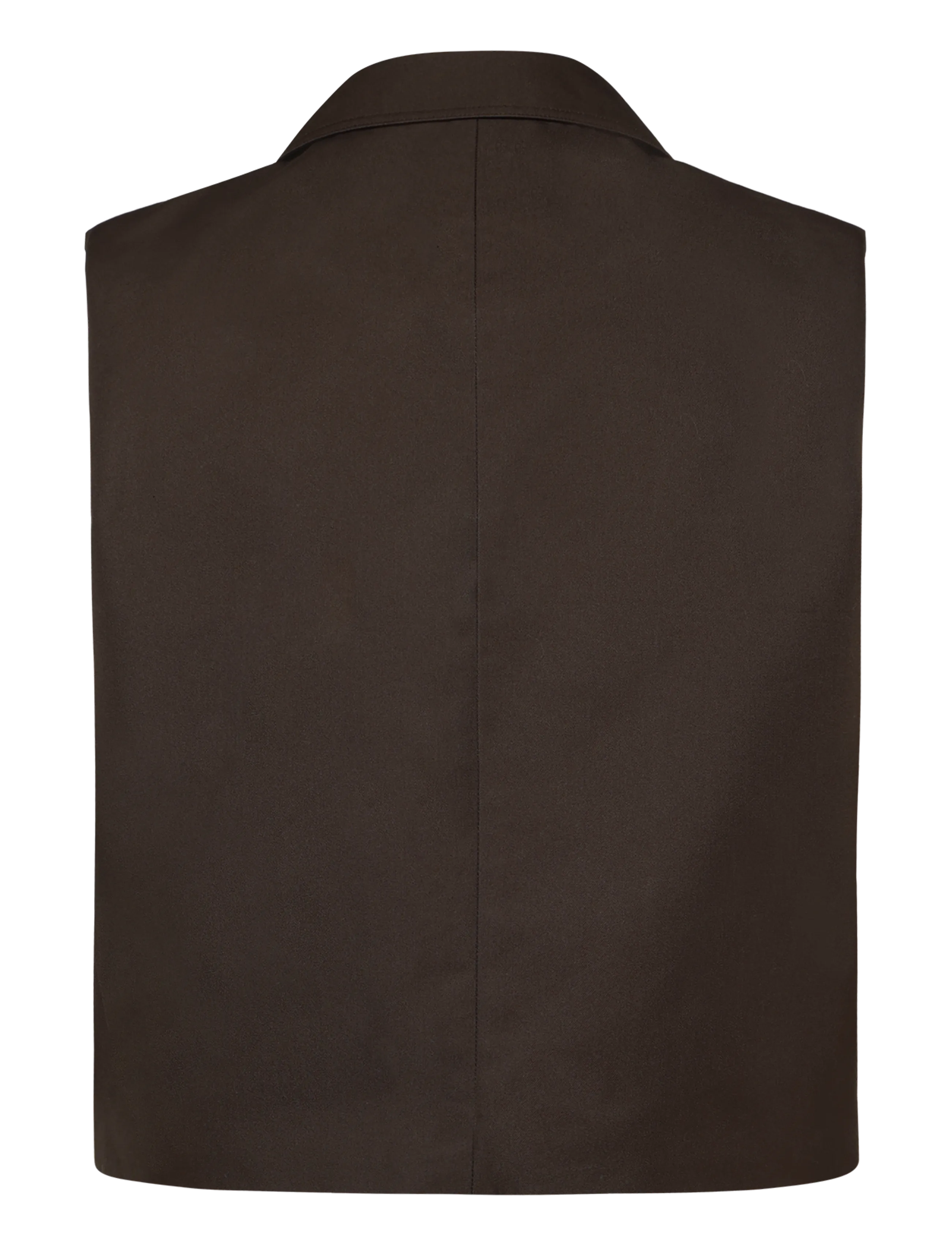 ROUGE EDIT - ROUFRANSISKA MIA WAISTCOAT - seal brown - 1