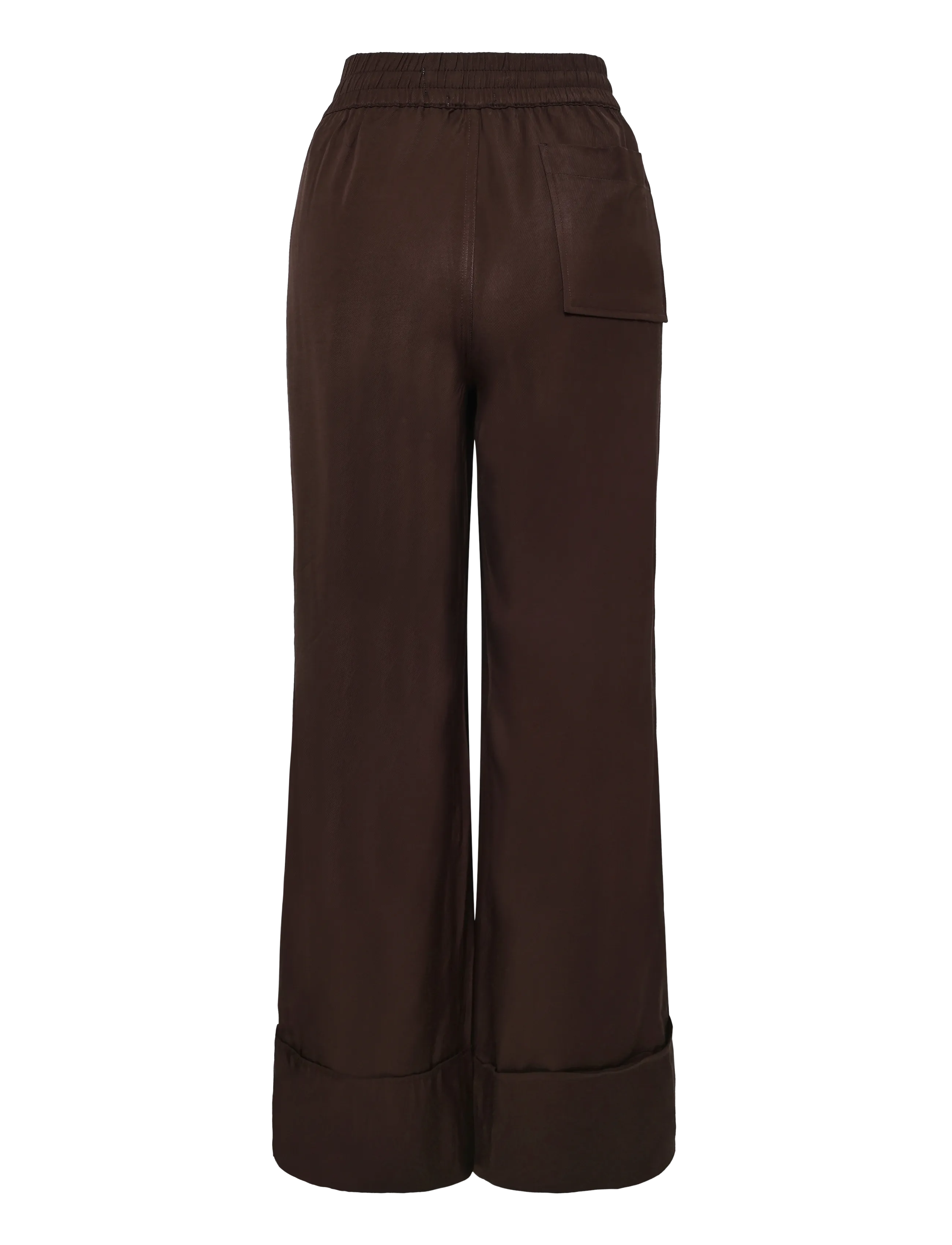 ROUGE EDIT - ROUTONIA HW FL WF TROUSER - seal brown - 1
