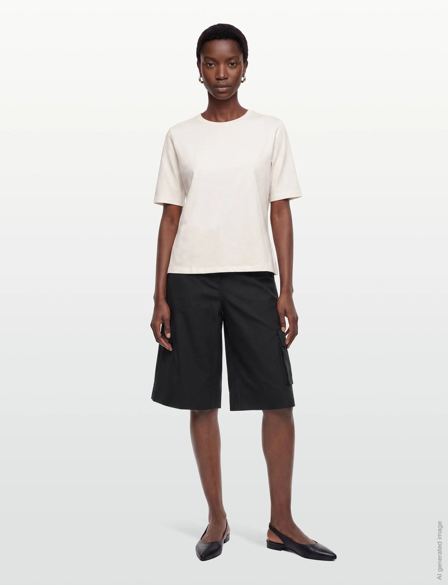 ROUGE EDIT - ROUFAYE RW CULOTTES - bermudashorts - meteorite - 0