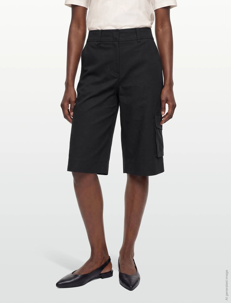 ROUGE EDIT - ROUFAYE RW CULOTTES - bermudashorts - meteorite - 3