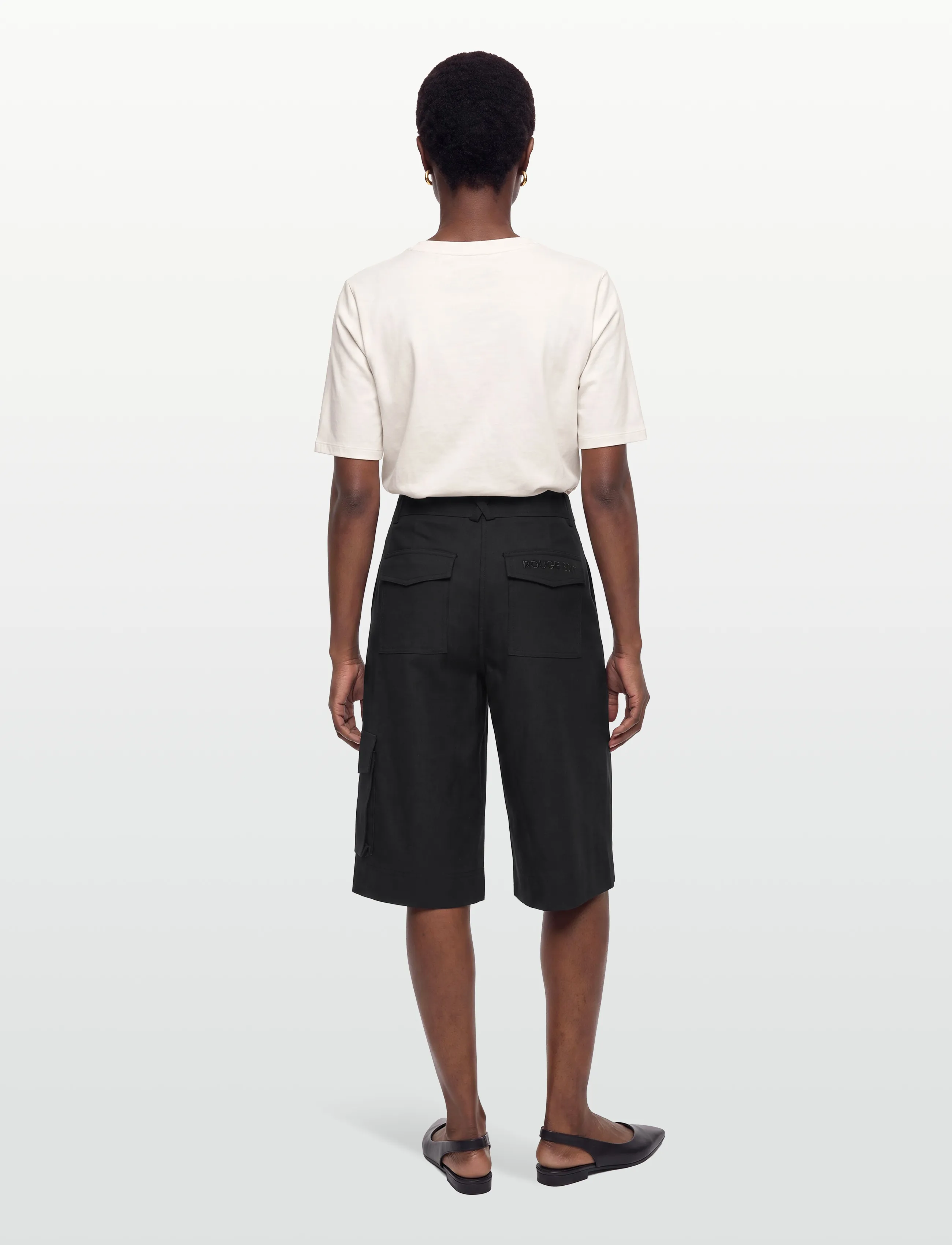 ROUGE EDIT - ROUFAYE RW CULOTTES - bermudashorts - meteorite - 4