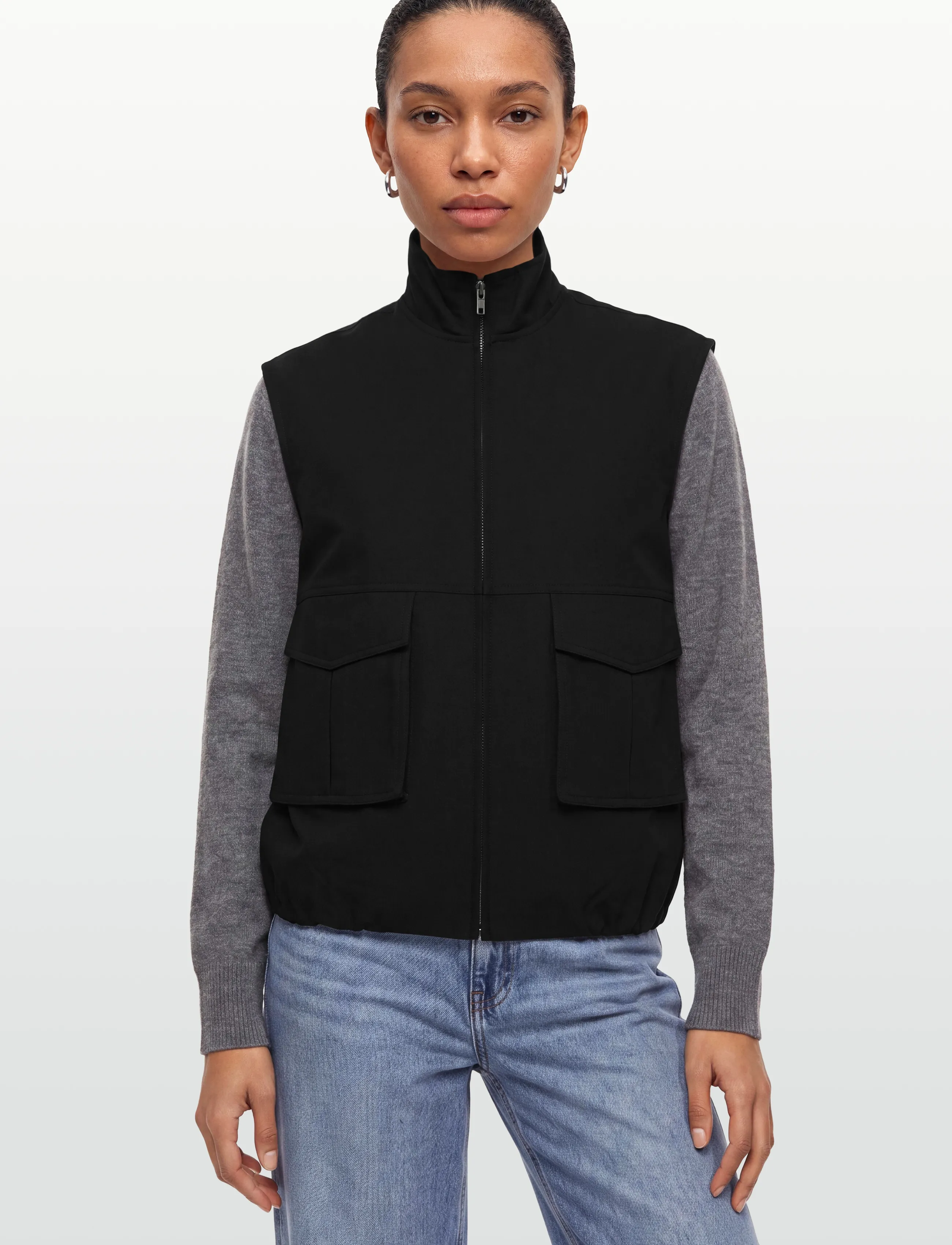ROUGE EDIT - ROUFAYE WAISTCOAT/PF - frühlingsjacken - meteorite - 3