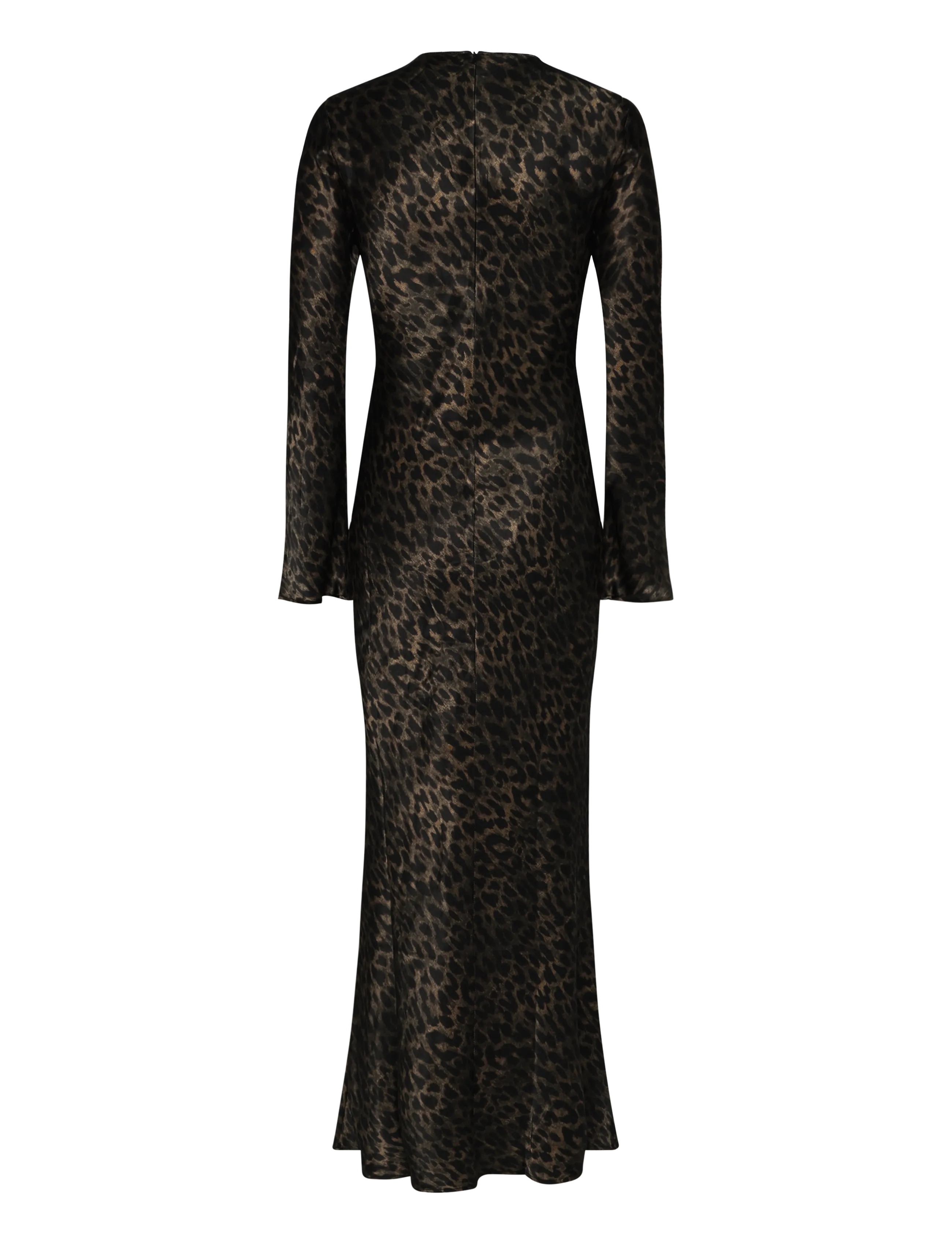 ROUGE EDIT - ROUSHIANA L/S ANKLE DRESS/PF - dull gold - 1