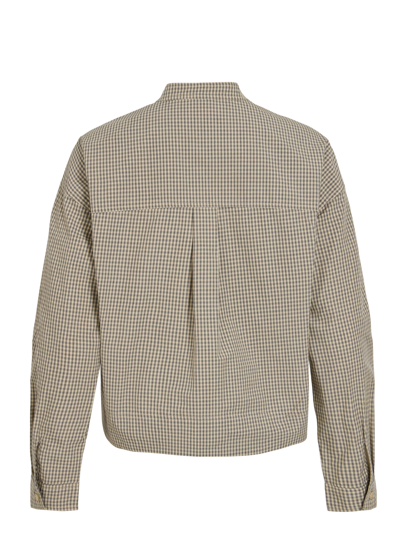ROUGE EDIT - ROULUCY L/S CHINA COLLAR SHIRT - langärmlige hemden - pelican - 1