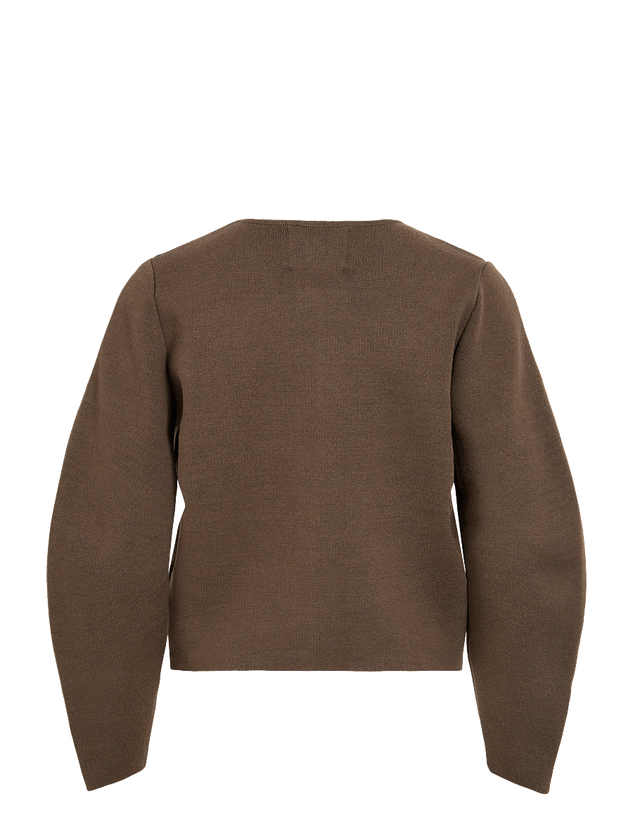 ROUGE EDIT - ROULUCILA L/S ZIP CARDIGAN - koftor - canteen - 1