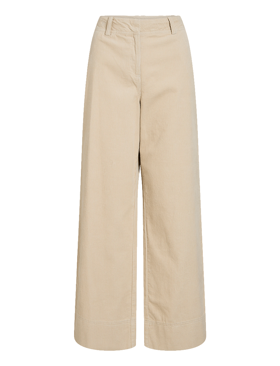 ROUGE EDIT - ROUSIMA RW WF F/L TROUSER/PF - cordhosen - pelican - 1