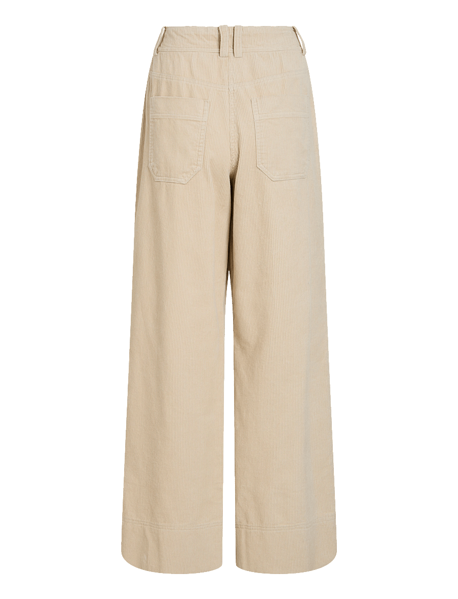 ROUGE EDIT - ROUSIMA RW WF F/L TROUSER/PF - cordhosen - pelican - 2