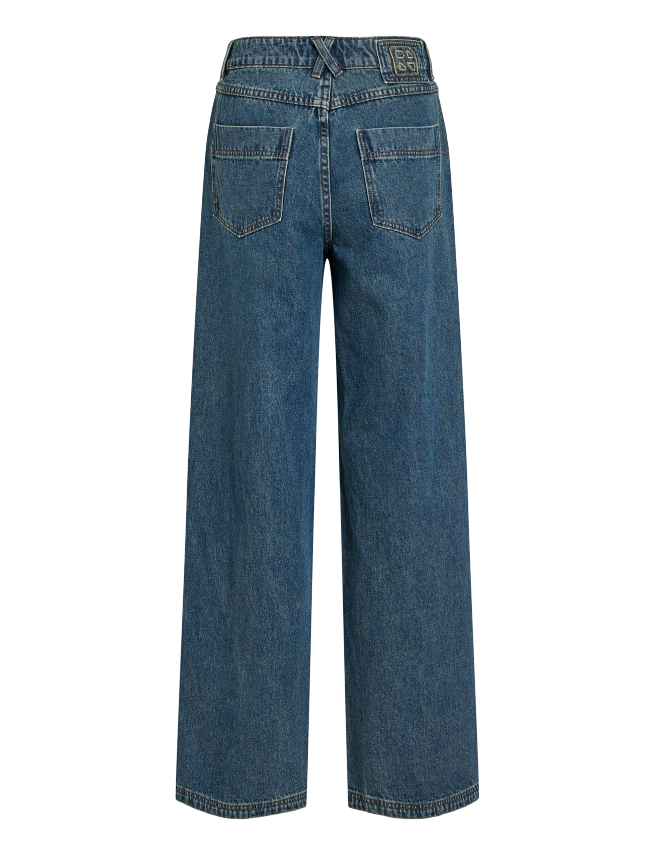 ROUGE EDIT - ROUELLIS RW F/L JEANS - laia säärega teksad - medium blue denim - 1