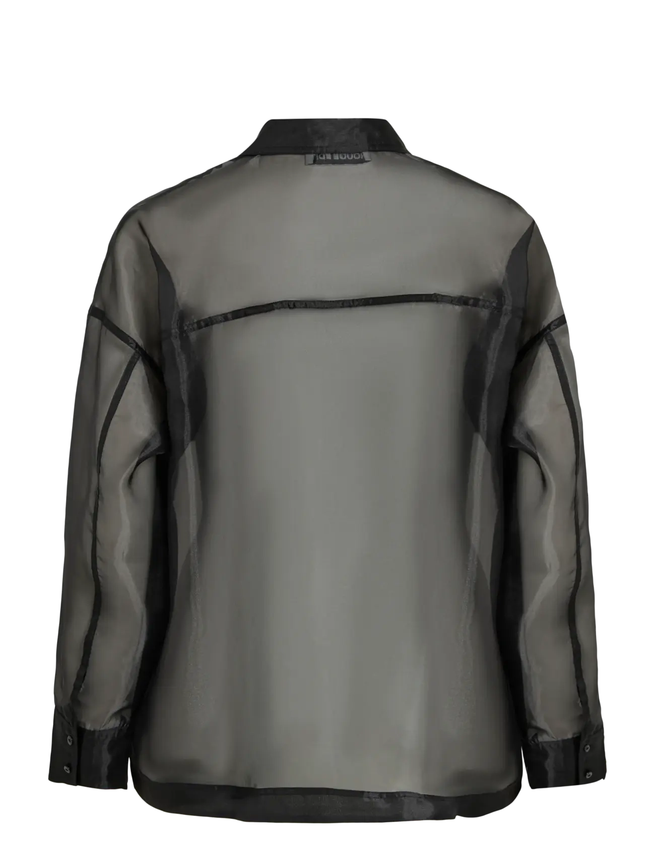 ROUGE EDIT - ROUMANA L/S OVERSIZED SHIRT - meteorite - 1