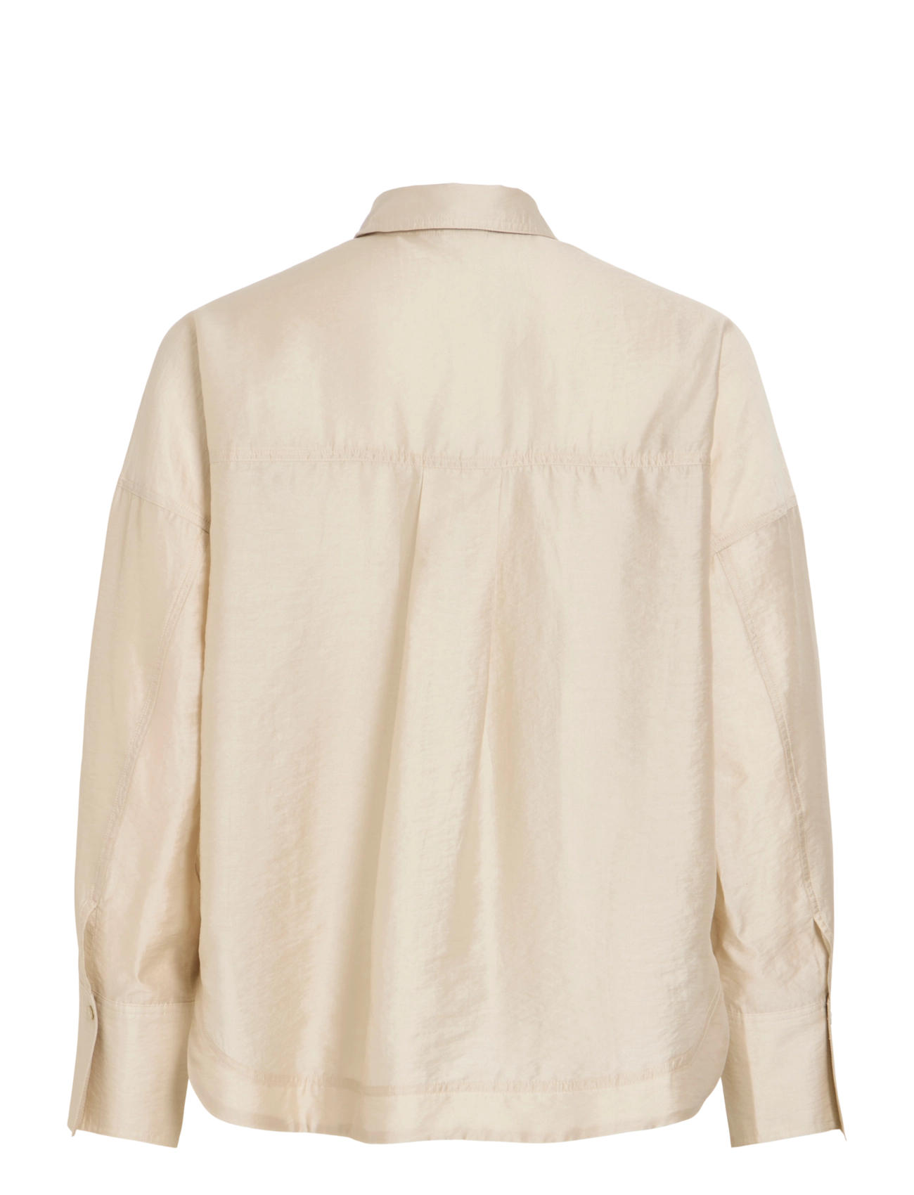 ROUGE EDIT - ROUALININA MAE L/S OVERSIZED SHIRT - pelican - 2