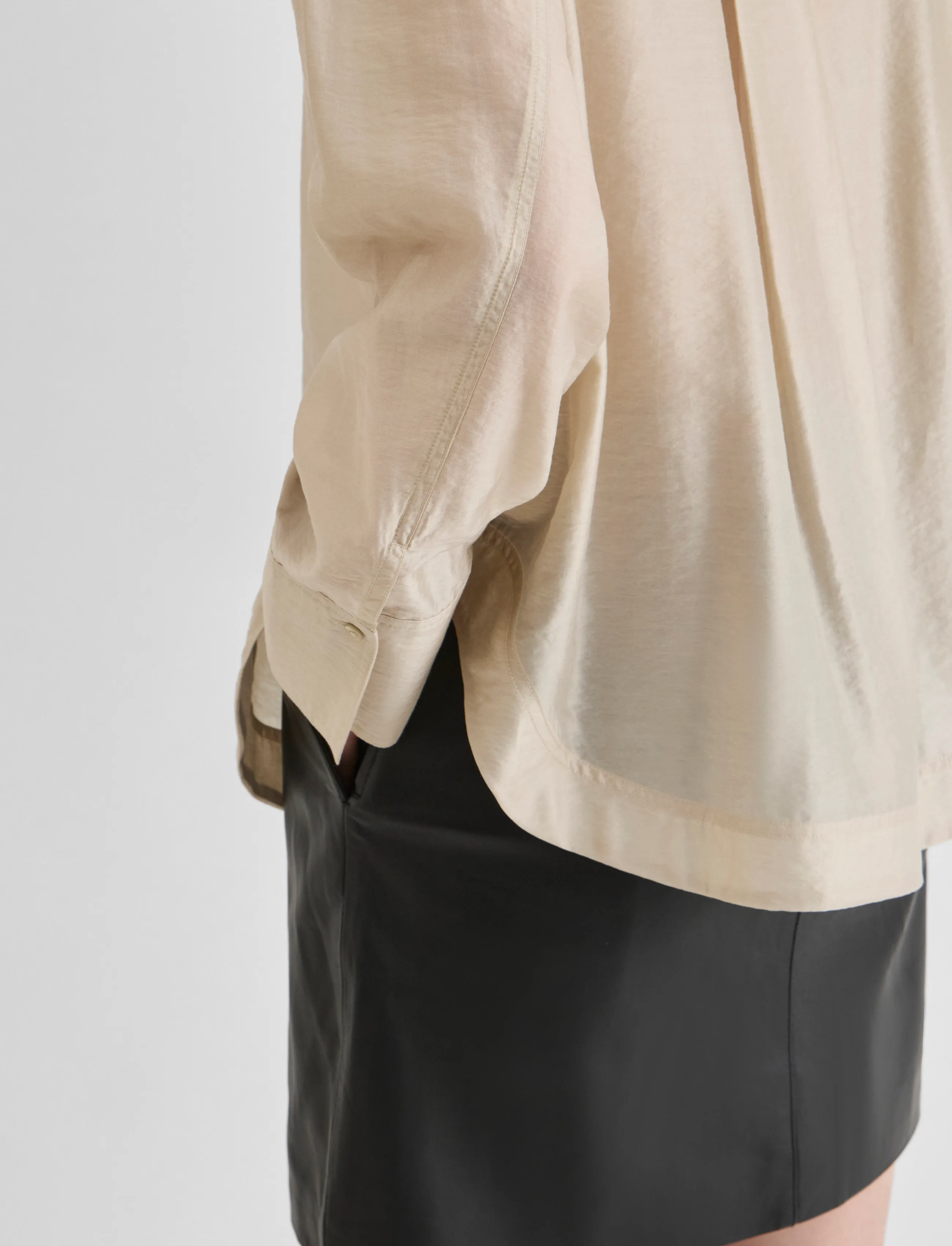 ROUGE EDIT Roualinina Mae L/S Oversized Shirt skjortor dam – bild 6