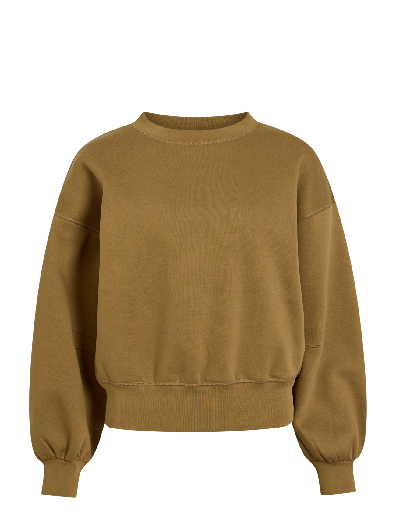 ROUGE EDIT ROUYONA L/S O-NECK SWEAT - Everyday Style - GOTHIC OLIVE / khaki/green