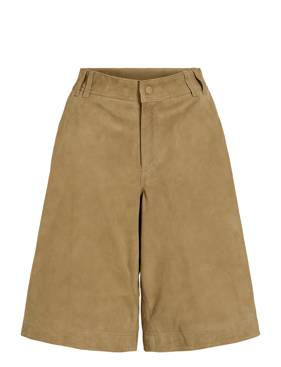 ROUGE EDIT - ROUSELINA RW SUEDE CULOTTES - gothic olive - 0