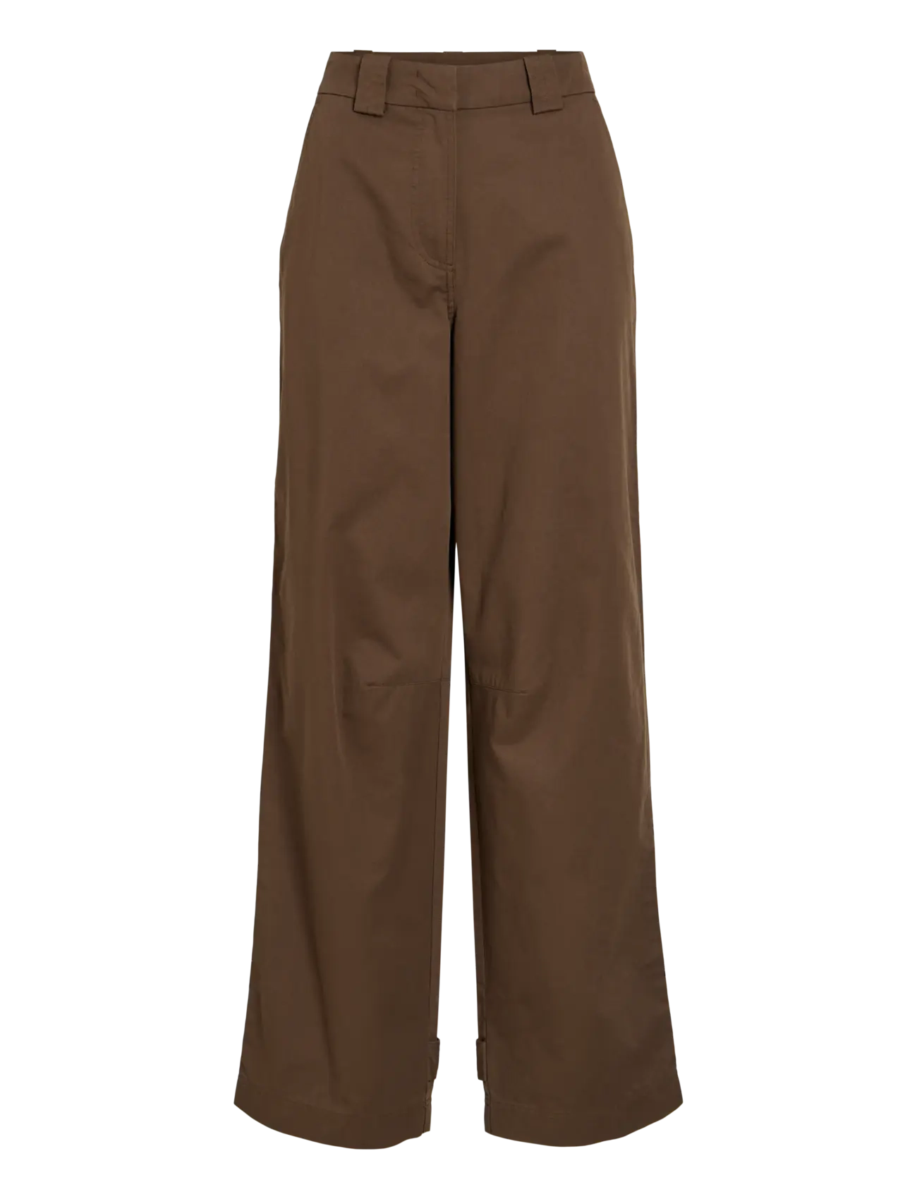 ROUGE EDIT - ROUFIONA HW W/F F/L TROUSER - laia säärega püksid - canteen - 1