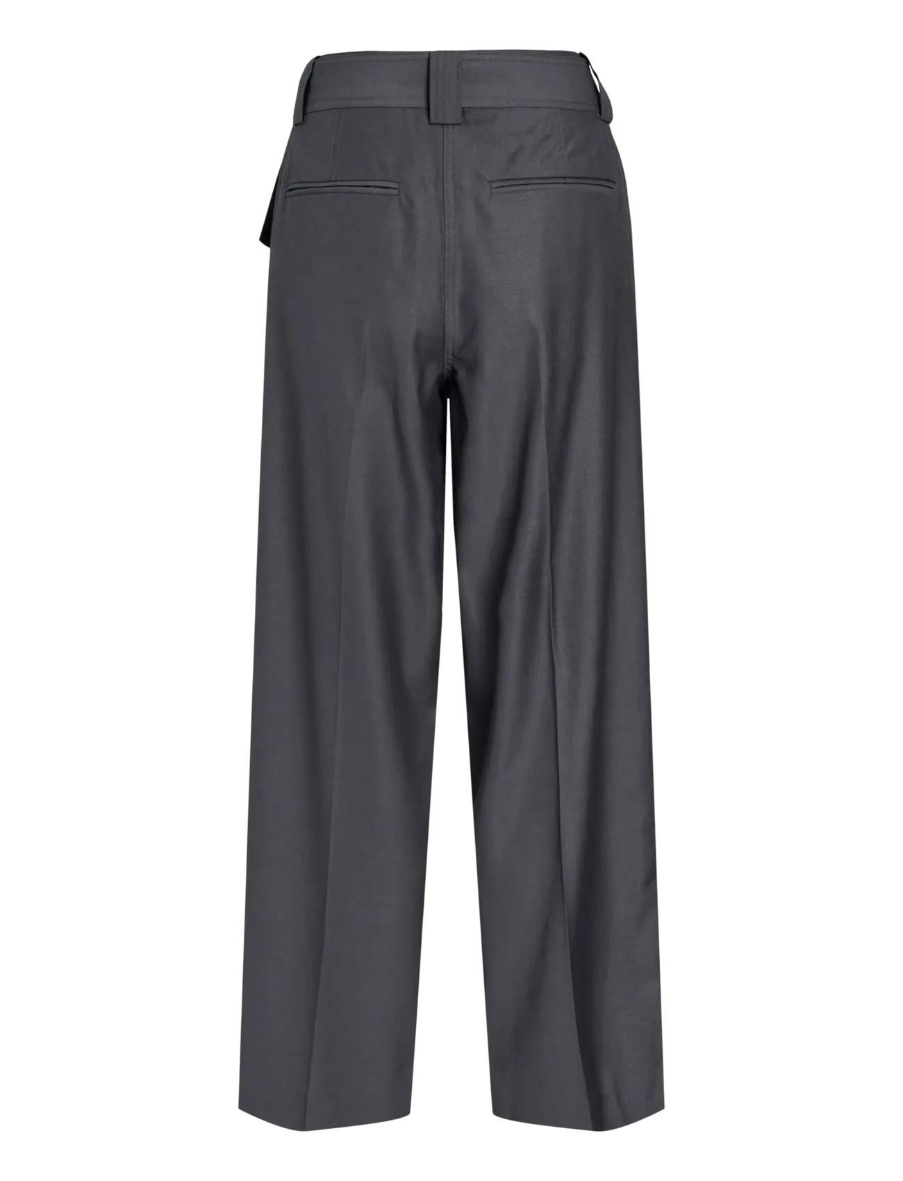 ROUGE EDIT - ROUSADIA RW F/L WIDE TROUSER/PF - dark grey melange - 2