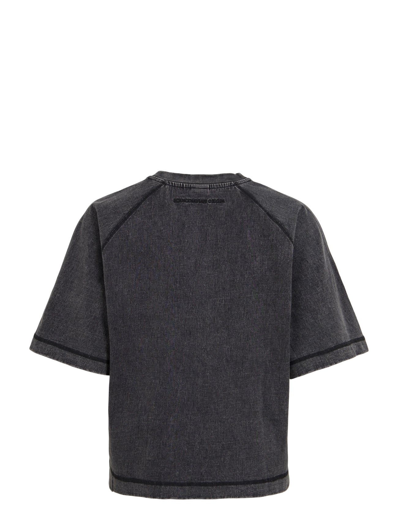 ROUGE EDIT - ROUEDIT 2/4 O-NECK TEE/1 - meteorite - 1