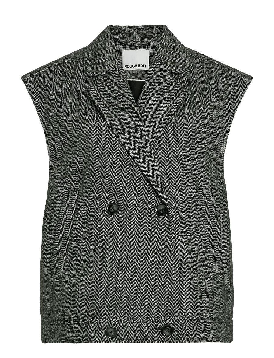 ROUGE EDIT - ROUADRIAN WAISTCOAT/PF - meteorite - 1
