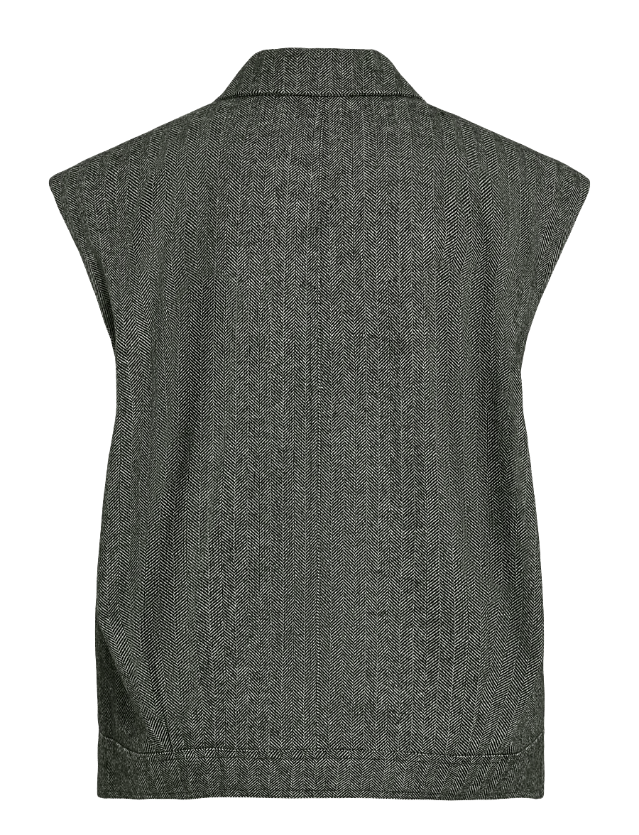 ROUGE EDIT - ROUADRIAN WAISTCOAT/PF - meteorite - 2