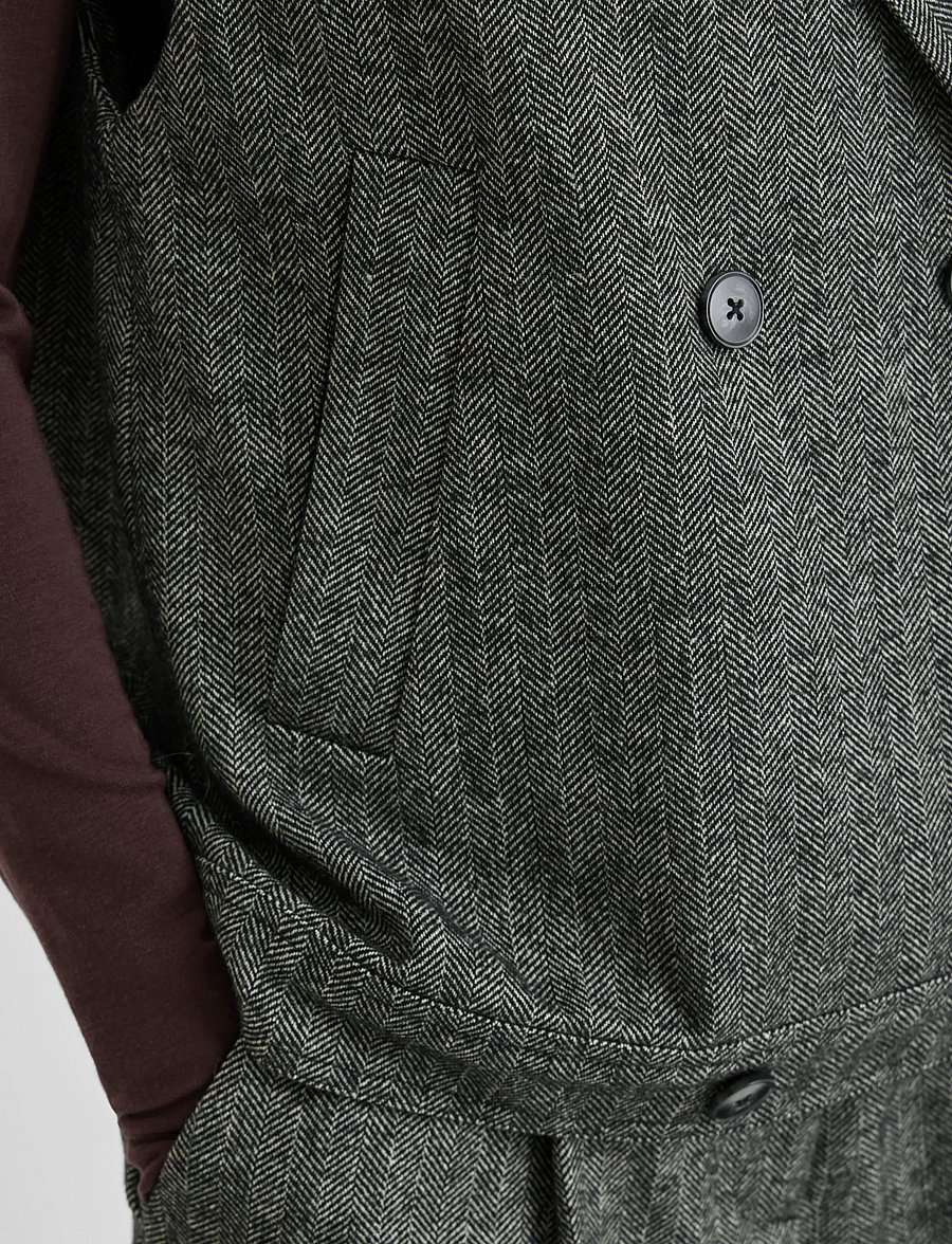 ROUGE EDIT - ROUADRIAN WAISTCOAT/PF - meteorite - 5