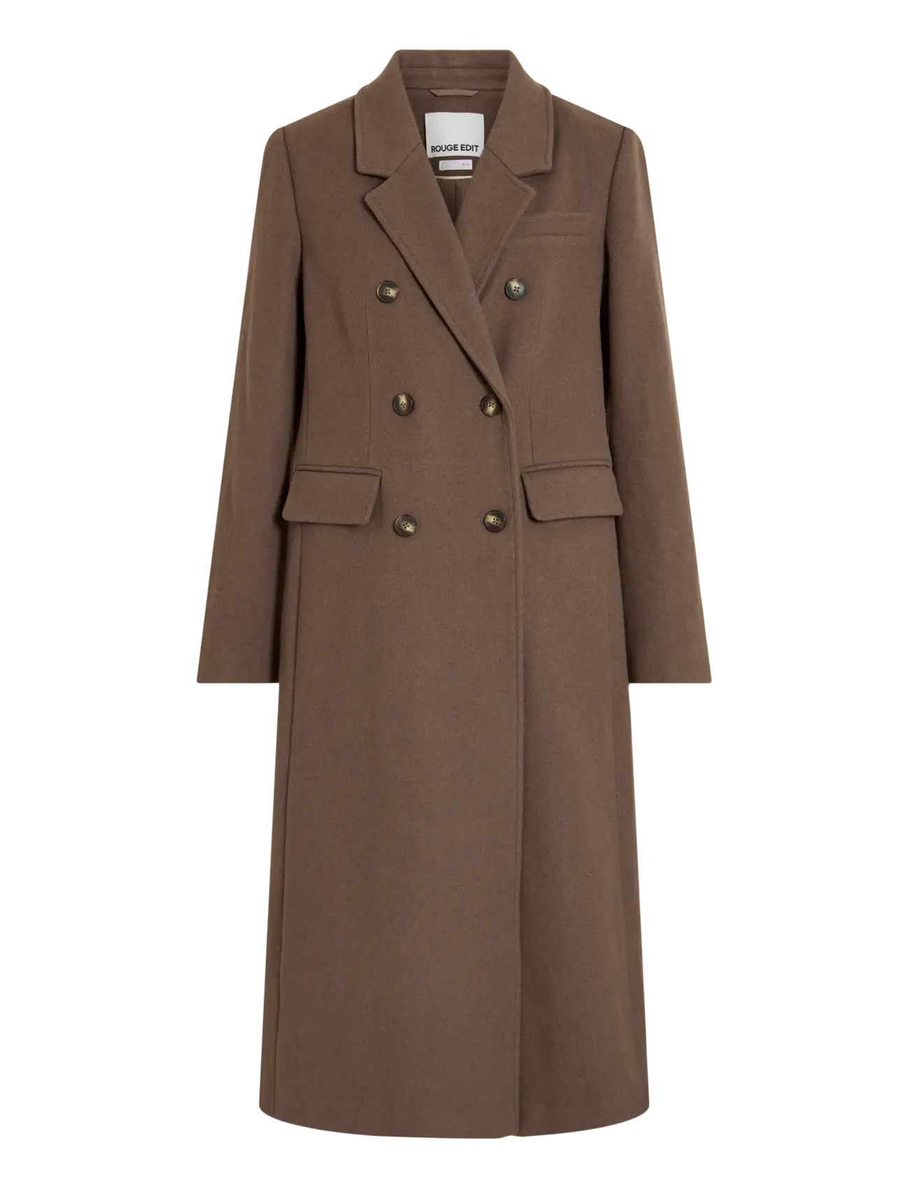 ROUGE EDIT ROURILEY L/S COAT/PF - Winter jackets - CANTEEN / brown