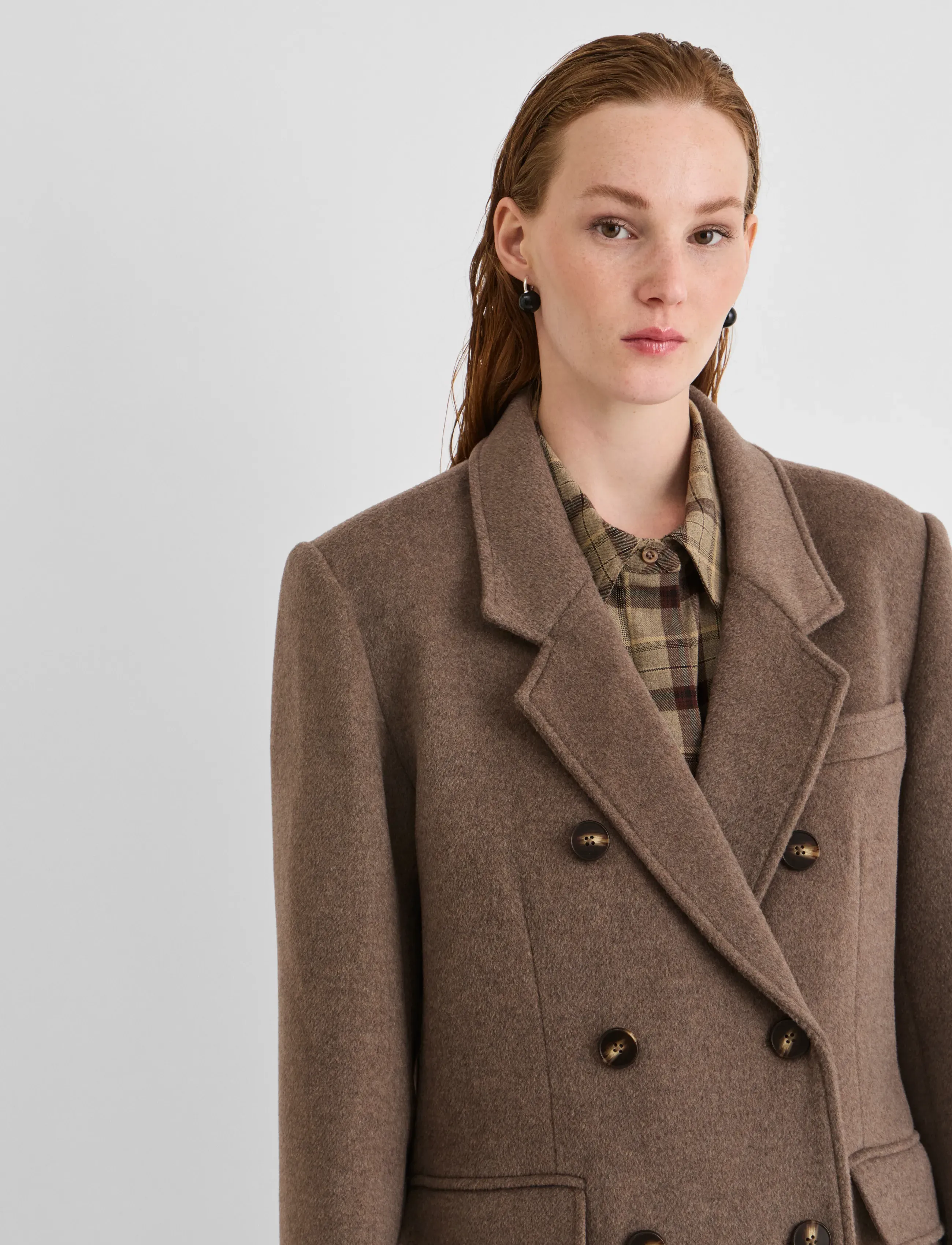 ROUGE EDIT - ROURILEY L/S COAT/PF - winter jackets - canteen - 4