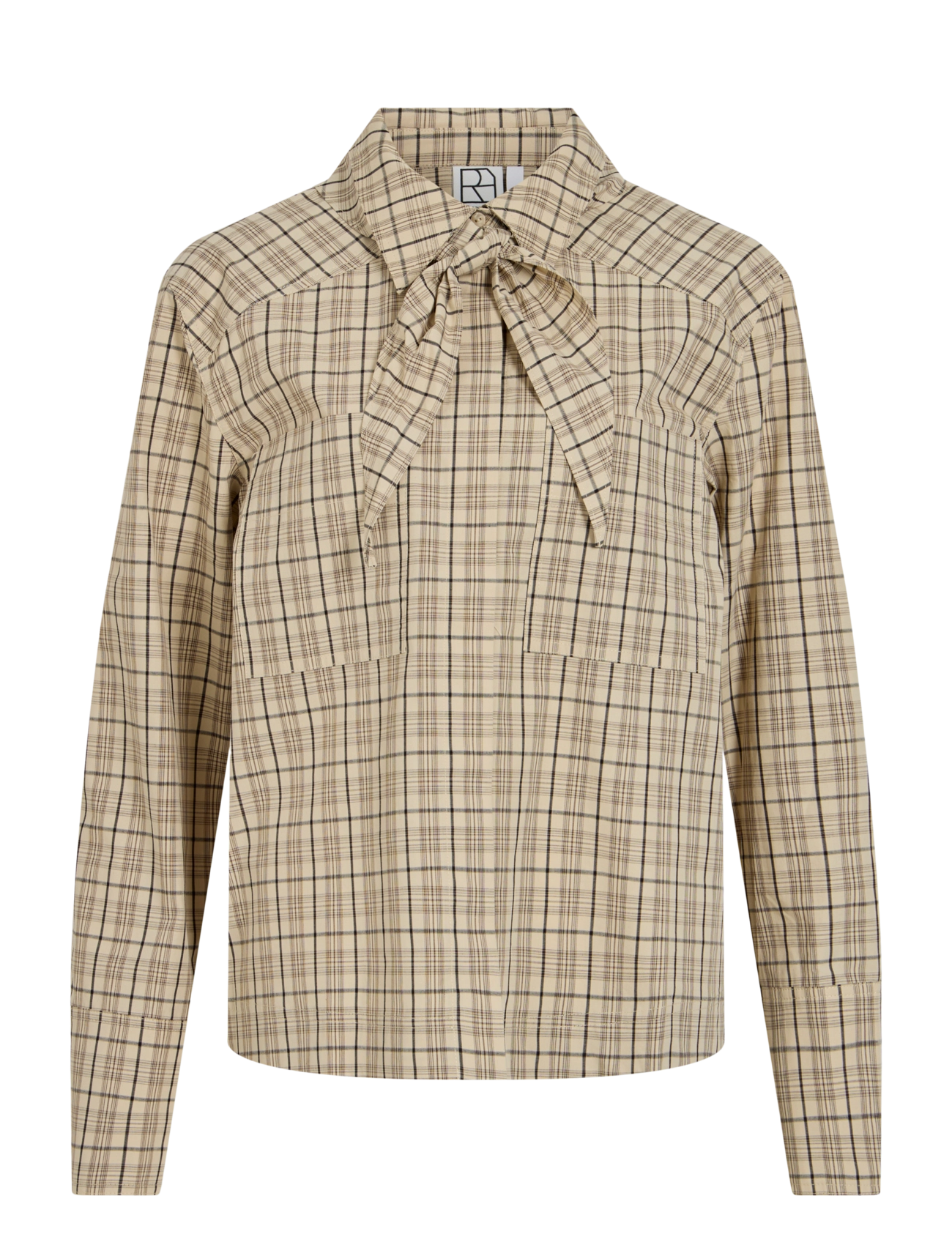 ROUGE EDIT ROUREENA L/S SHIRT - Hemden - PELICAN / cream
