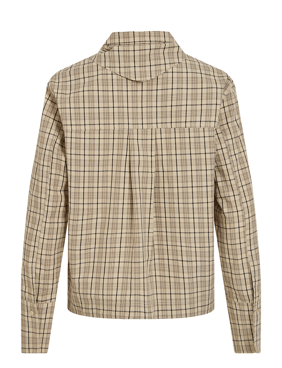 ROUGE EDIT - ROUREENA L/S SHIRT - langärmlige hemden - pelican - 1