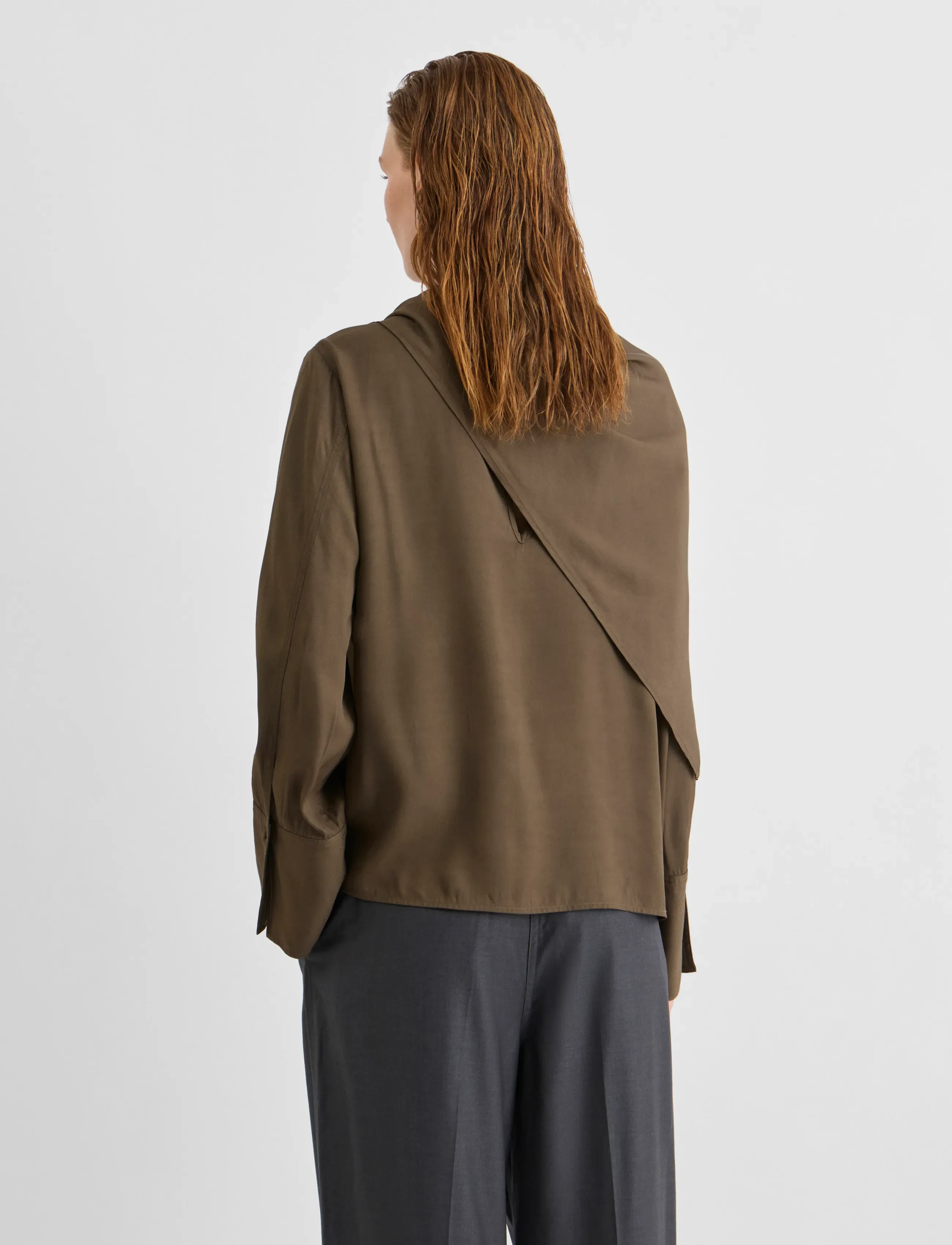 ROUGE EDIT Roubrae L/S China Neck Top skjortor & blusar dam – bild 2
