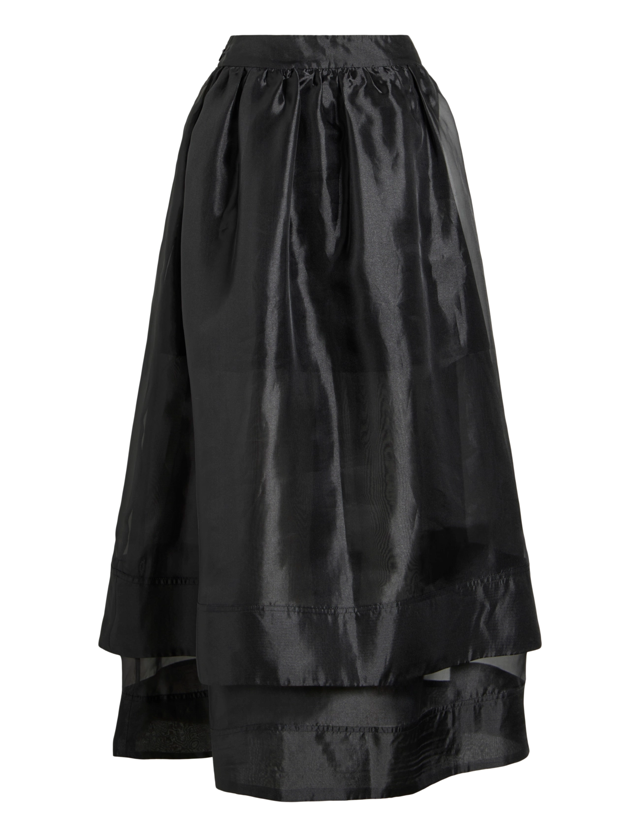 ROUGE EDIT - ROUJAMIE HW ANKLE SKIRT/EV - maxi skirts - meteorite - 1